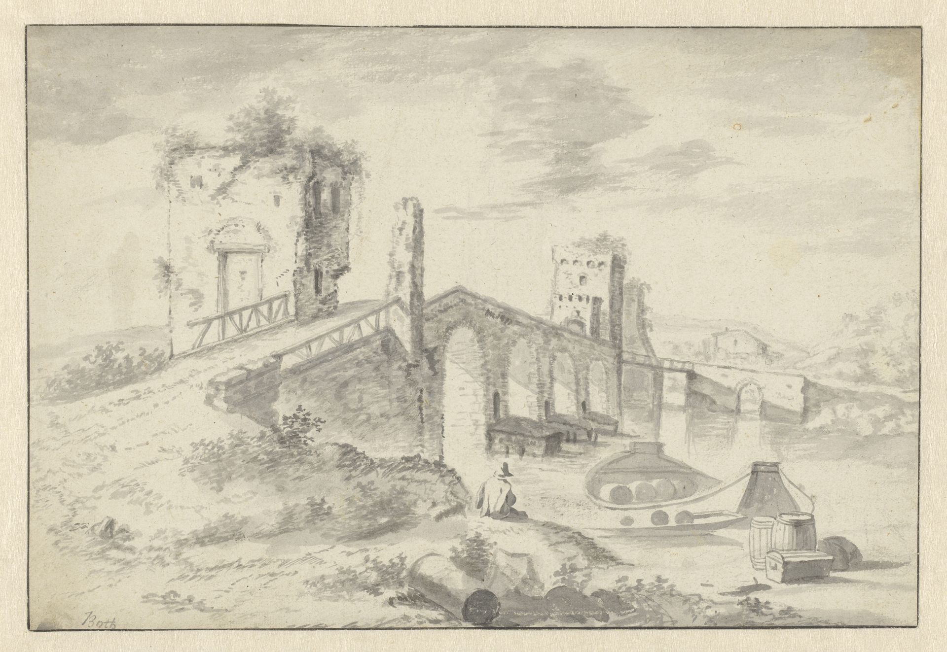 Ponte Molle by Anonymous