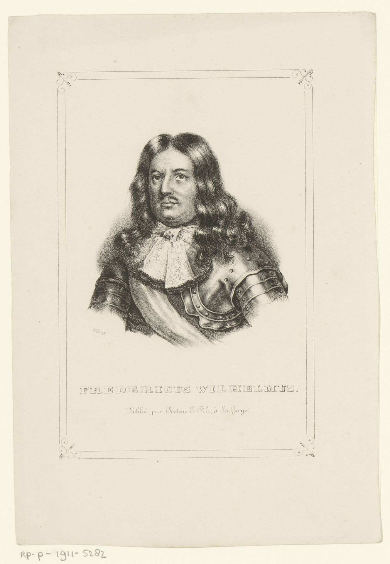 Frederik Willem I, keurvorst van Brandenburg by N.M. Schild