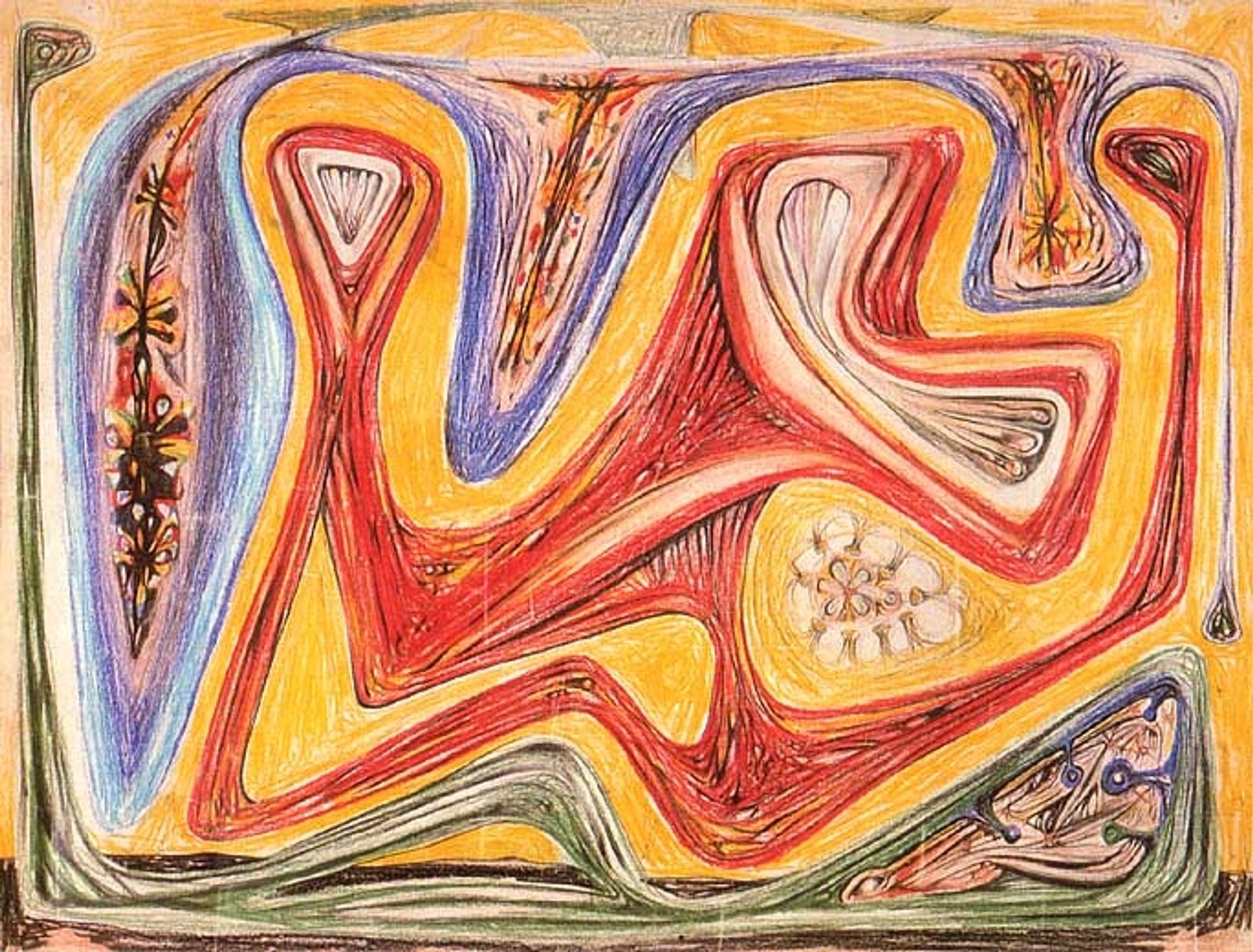 Glande fiction by Roberto Matta