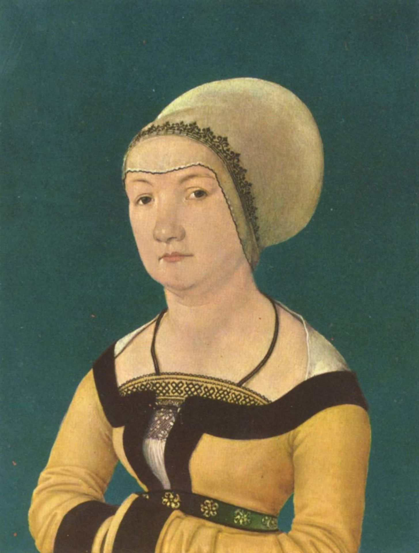 Porträt Einer 34 Jährigen Frau by Hans Holbein the Elder