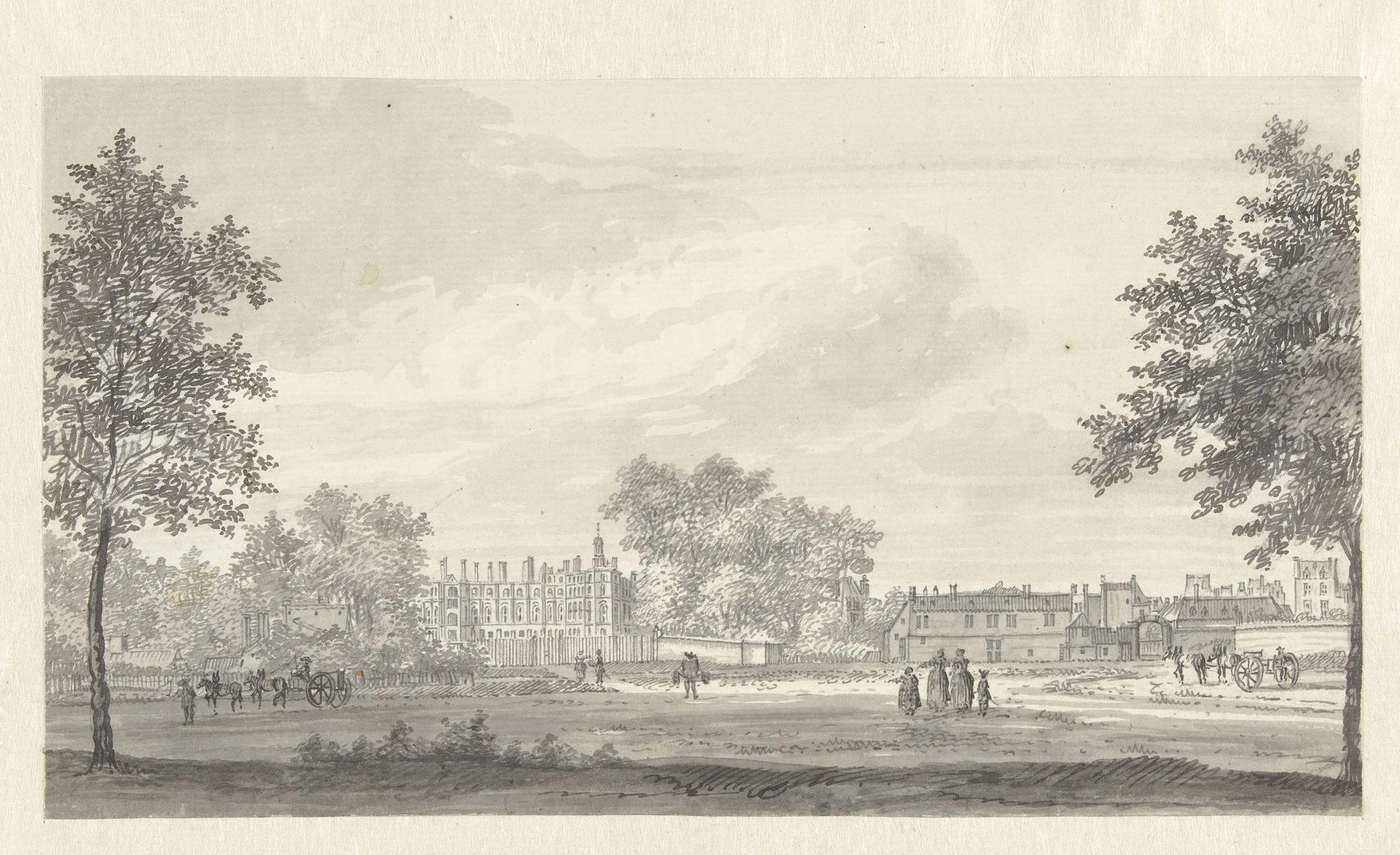 Het kasteel van St. Germain by Jan de Beijer