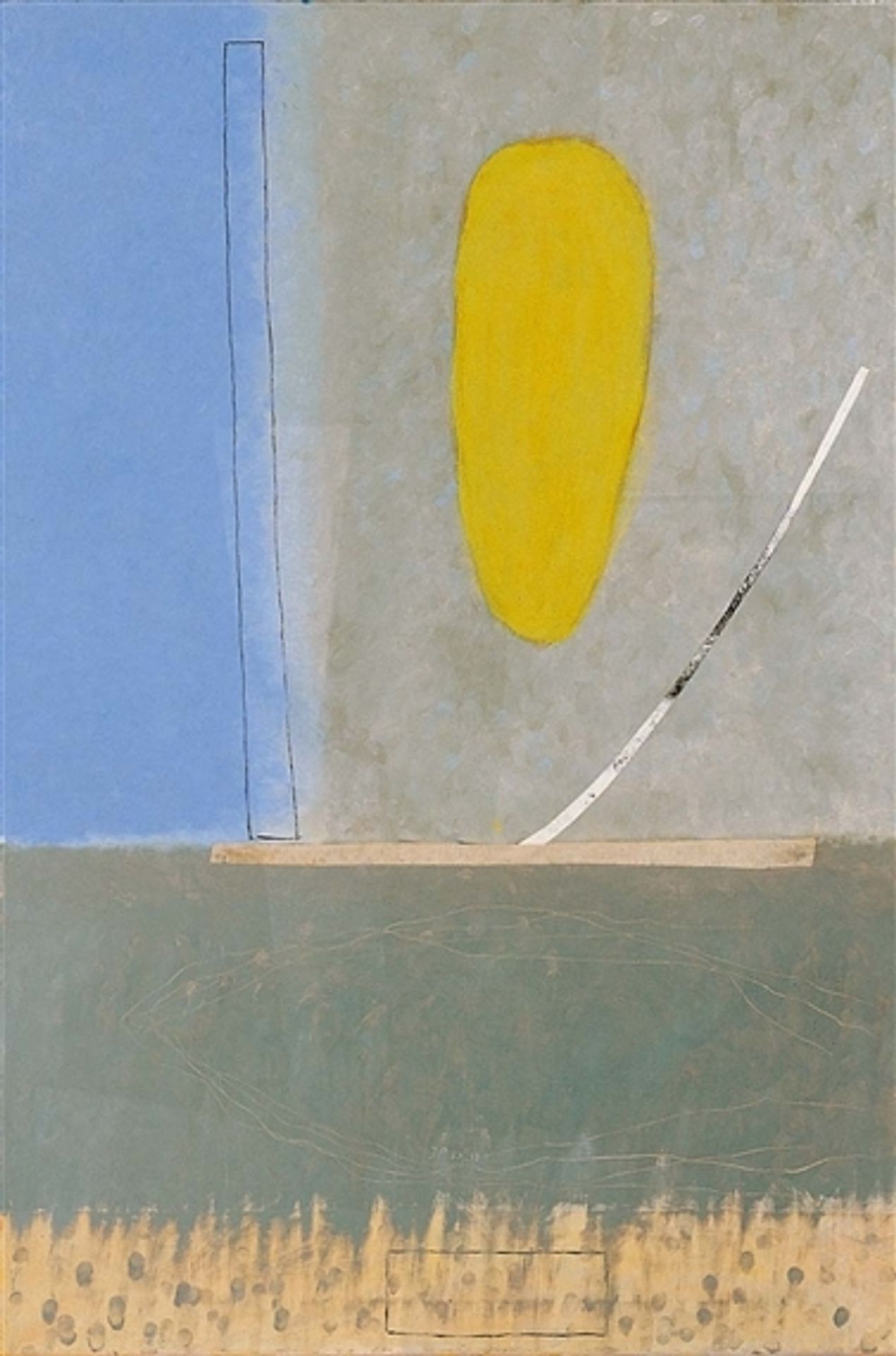 Ohne Titel (In Der Erde) by Jurgen Partenheimer