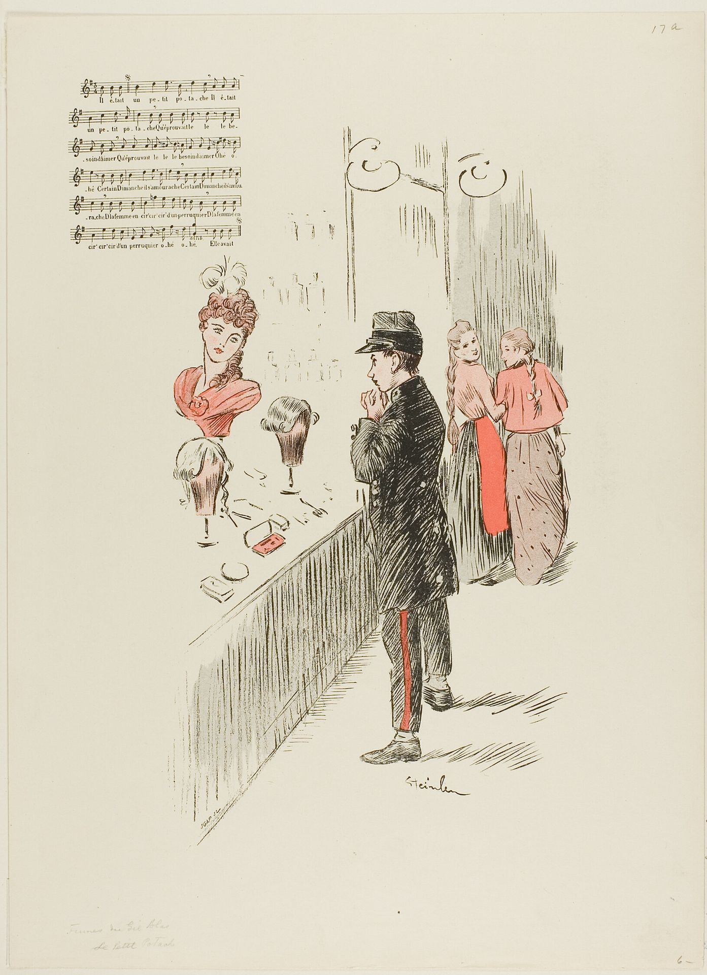 Le Petit Potach by Théophile Alexandre Steinlen