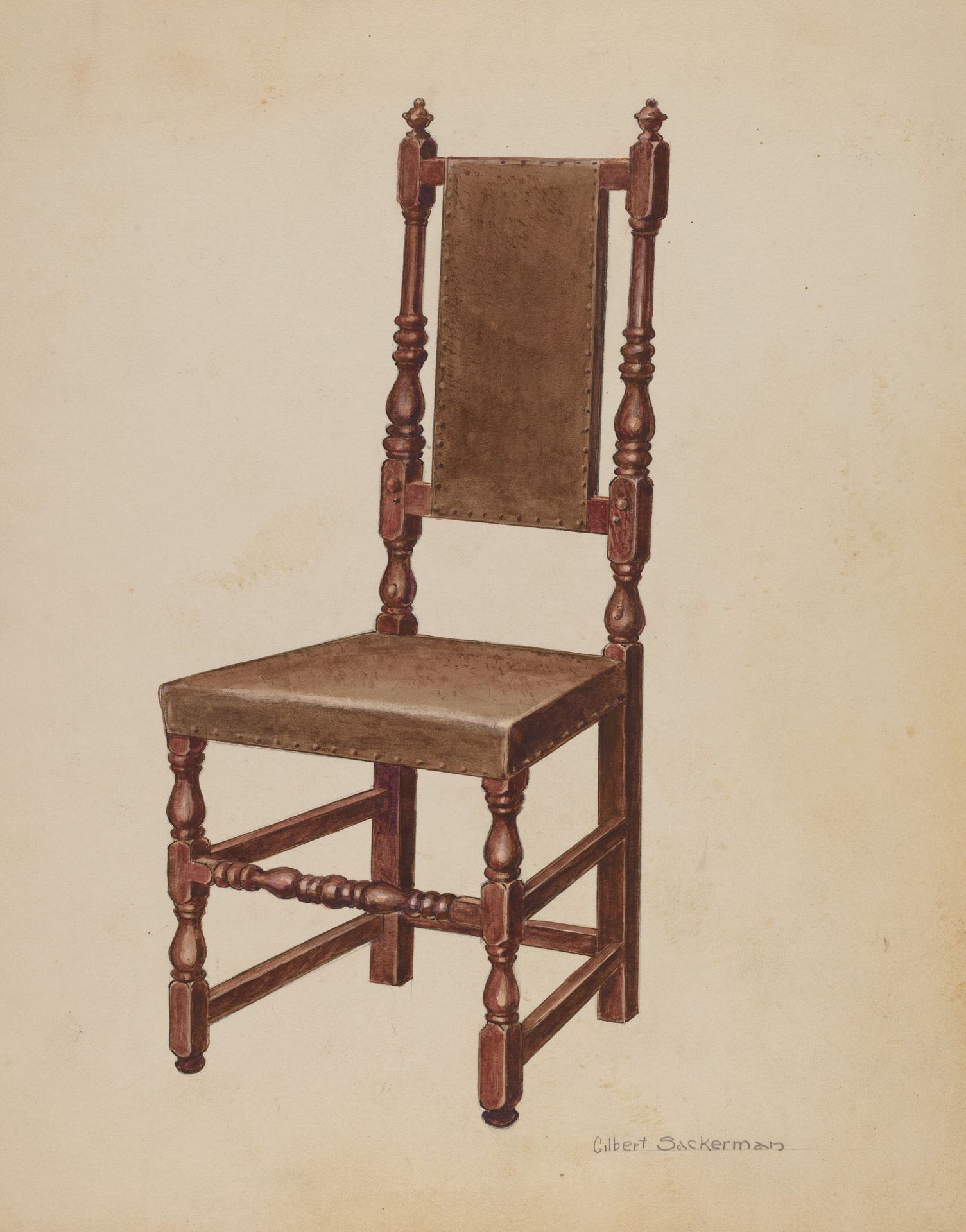 Side Chair by Gilbert Sackerman