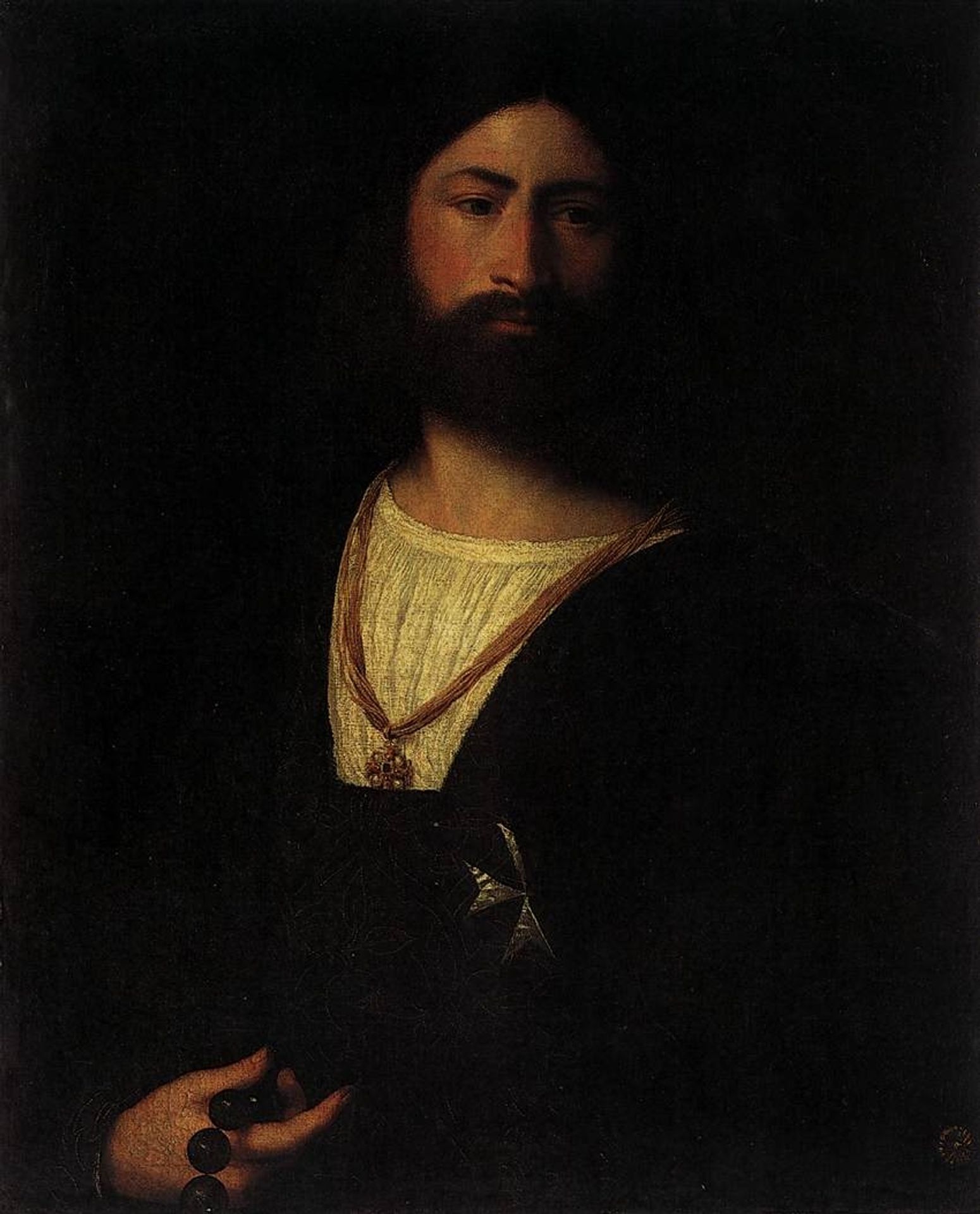 A Knight of Malta by Titian