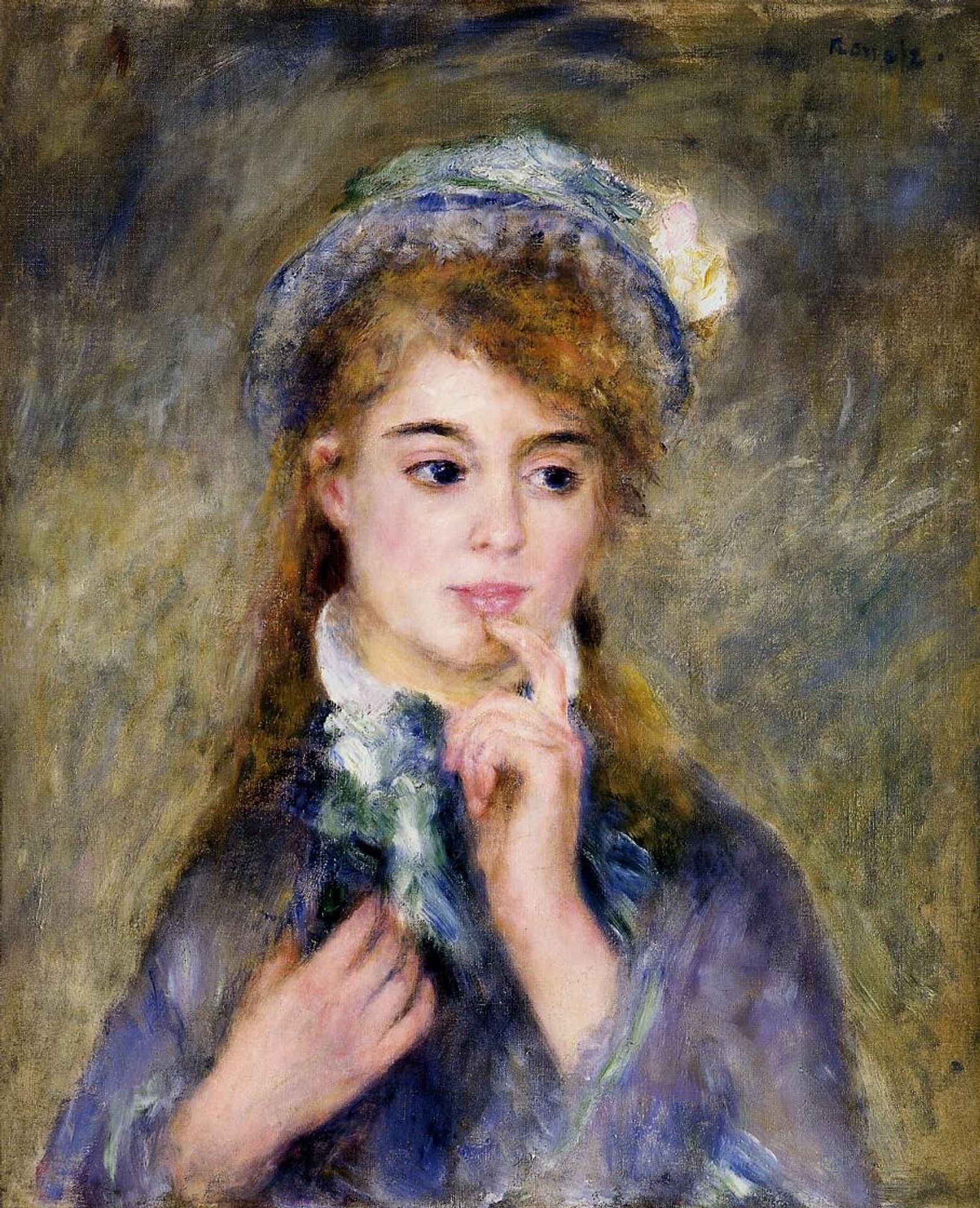 The Ingenue by Pierre-Auguste Renoir