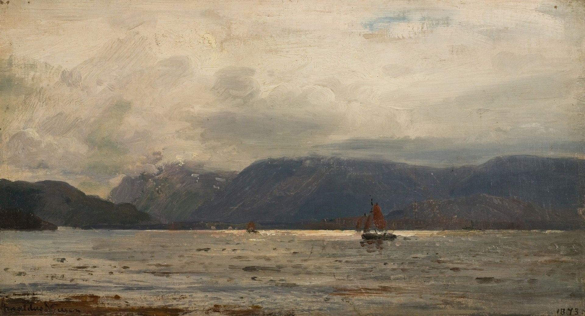 Gråvær, Ølve by Amaldus Nielsen