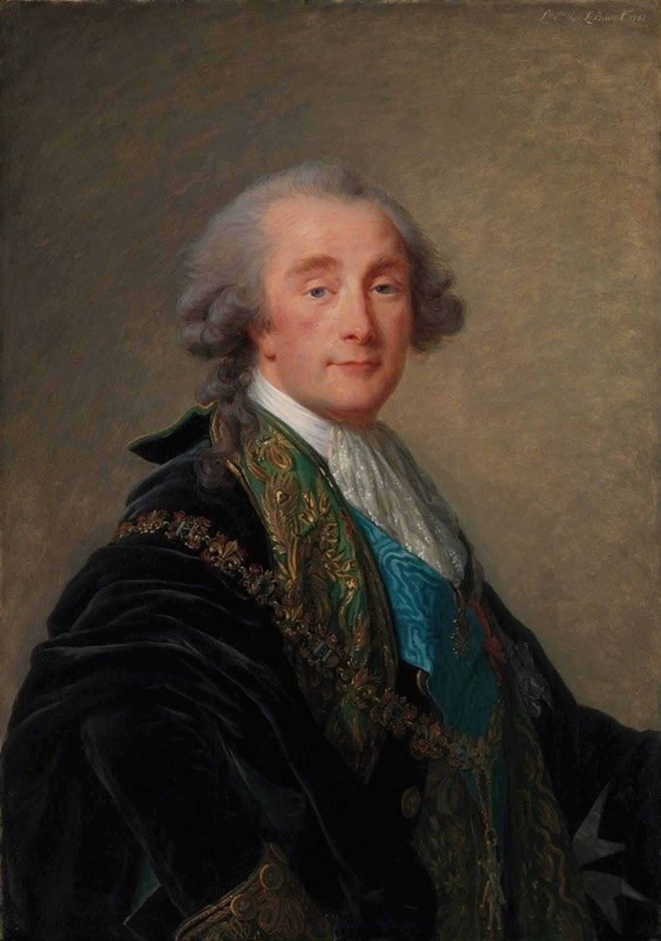 Alexandre Charles Emmanuel de Crussol-Florensac by Elisabeth Louise Vigée Le Brun