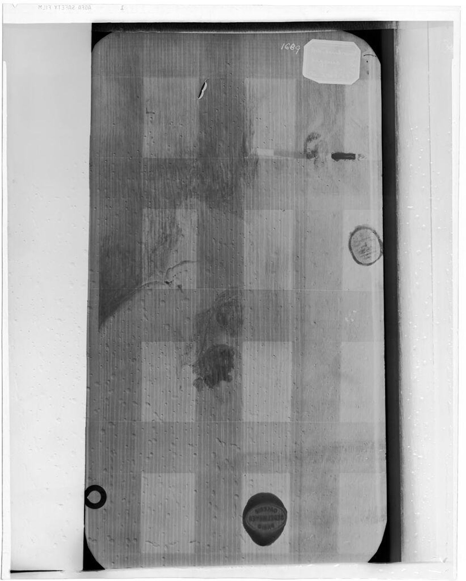 X-radiograph(s) of "Raising of Lazarus" by Anonymous