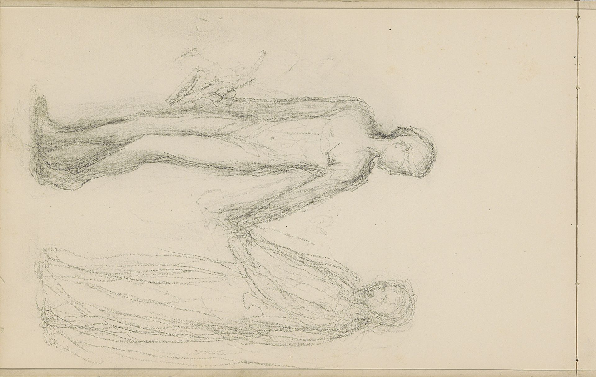Liefdespaar, hand in hand lopend by Bramine Hubrecht