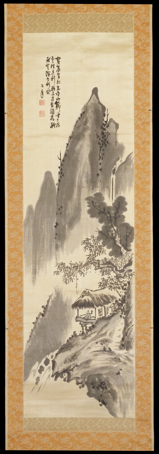 Ink Landscape by Suzuki Hyakunen 鈴木百年