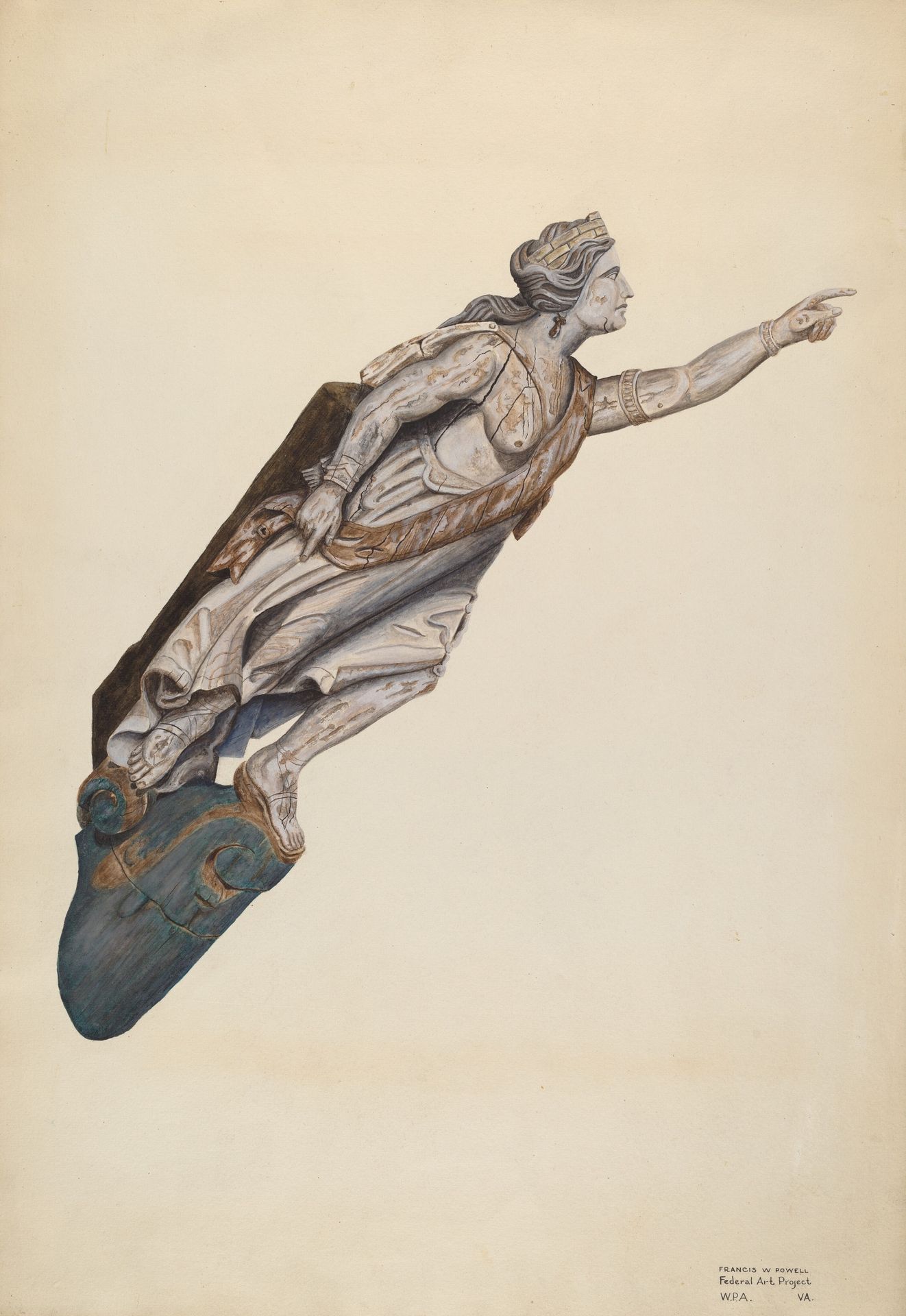 Figurehead by F.W. Powell