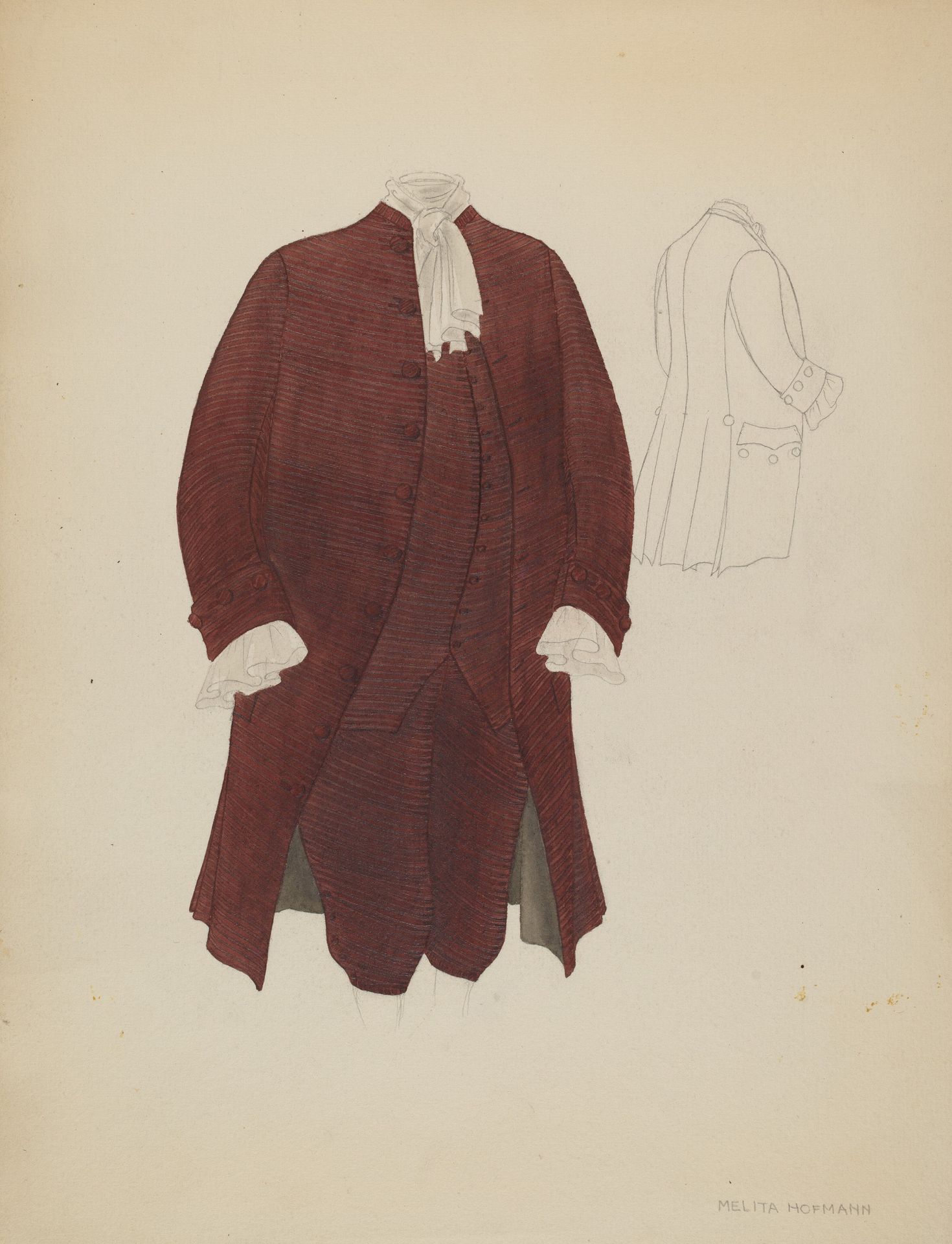 Man's Suit by Melita Hofmann