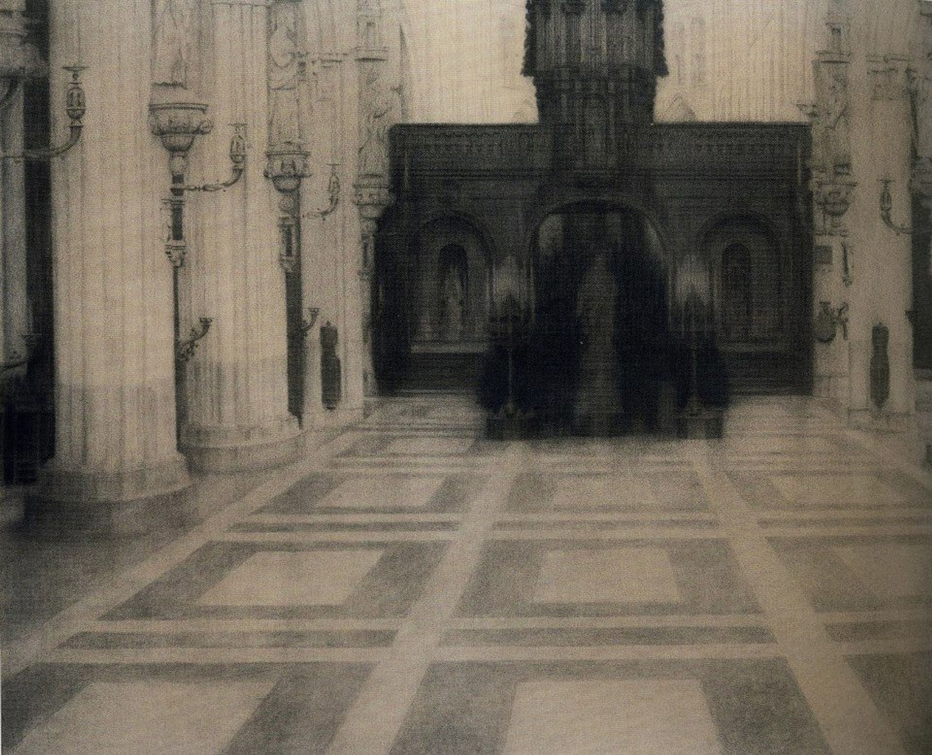 In Bruges. A Church by Fernand Khnopff