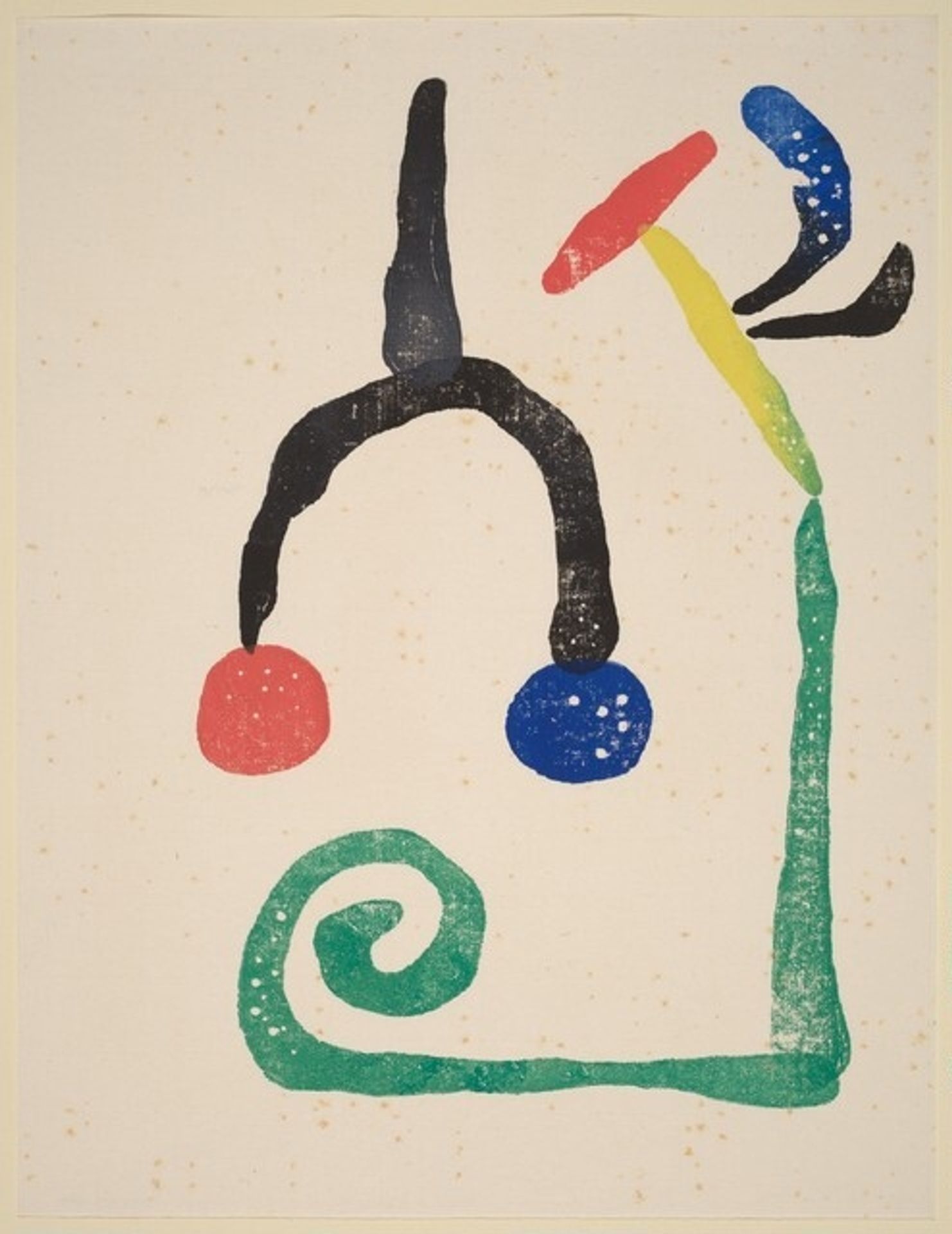 Untitled [plate LVII] by Joan Miró