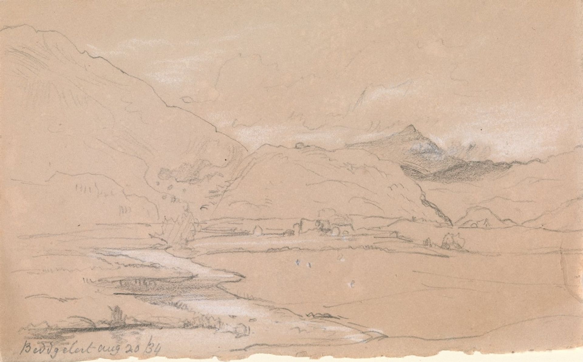 Beddgelert by John Linnell