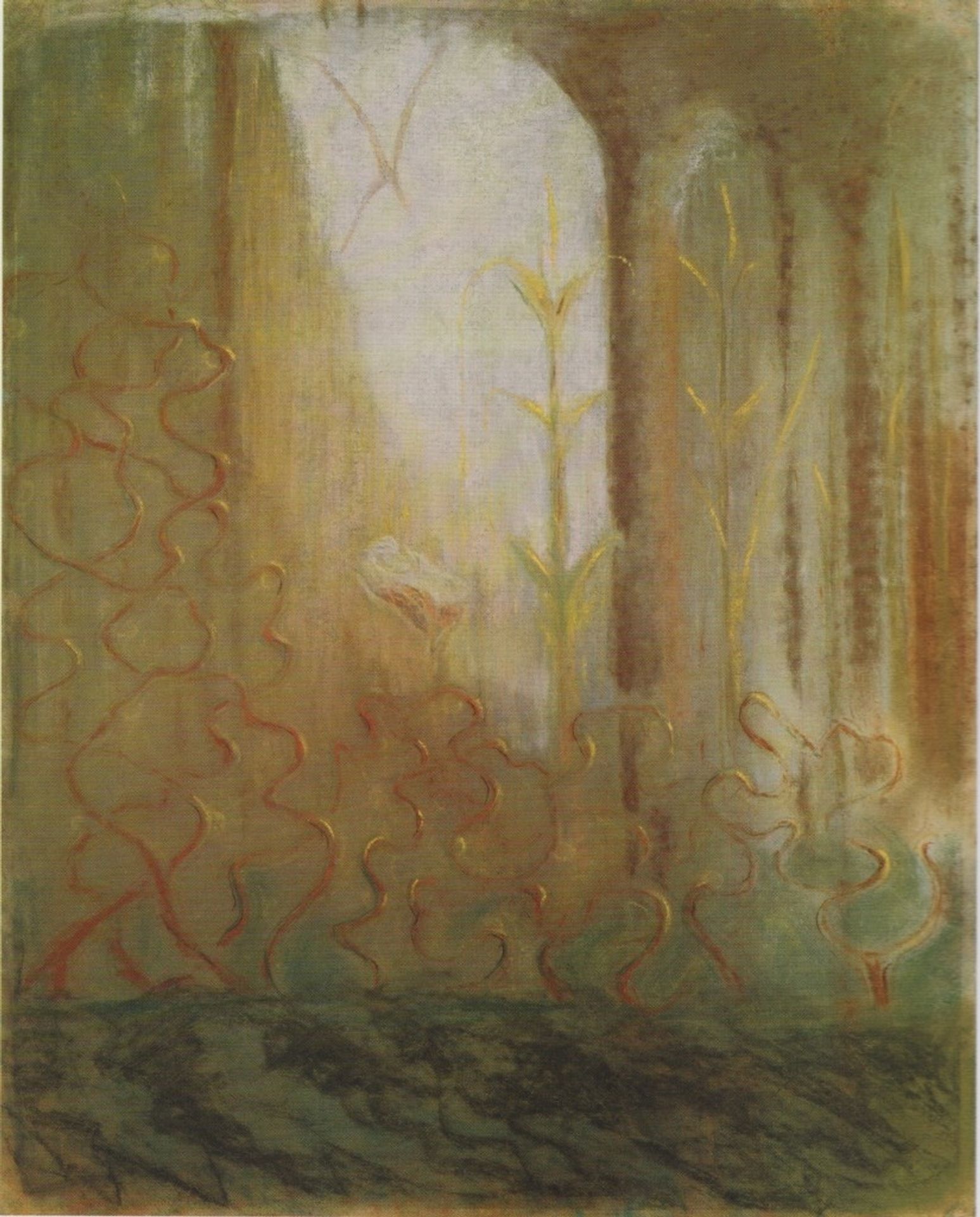The worlds of Mars by Mikalojus Konstantinas Ciurlionis