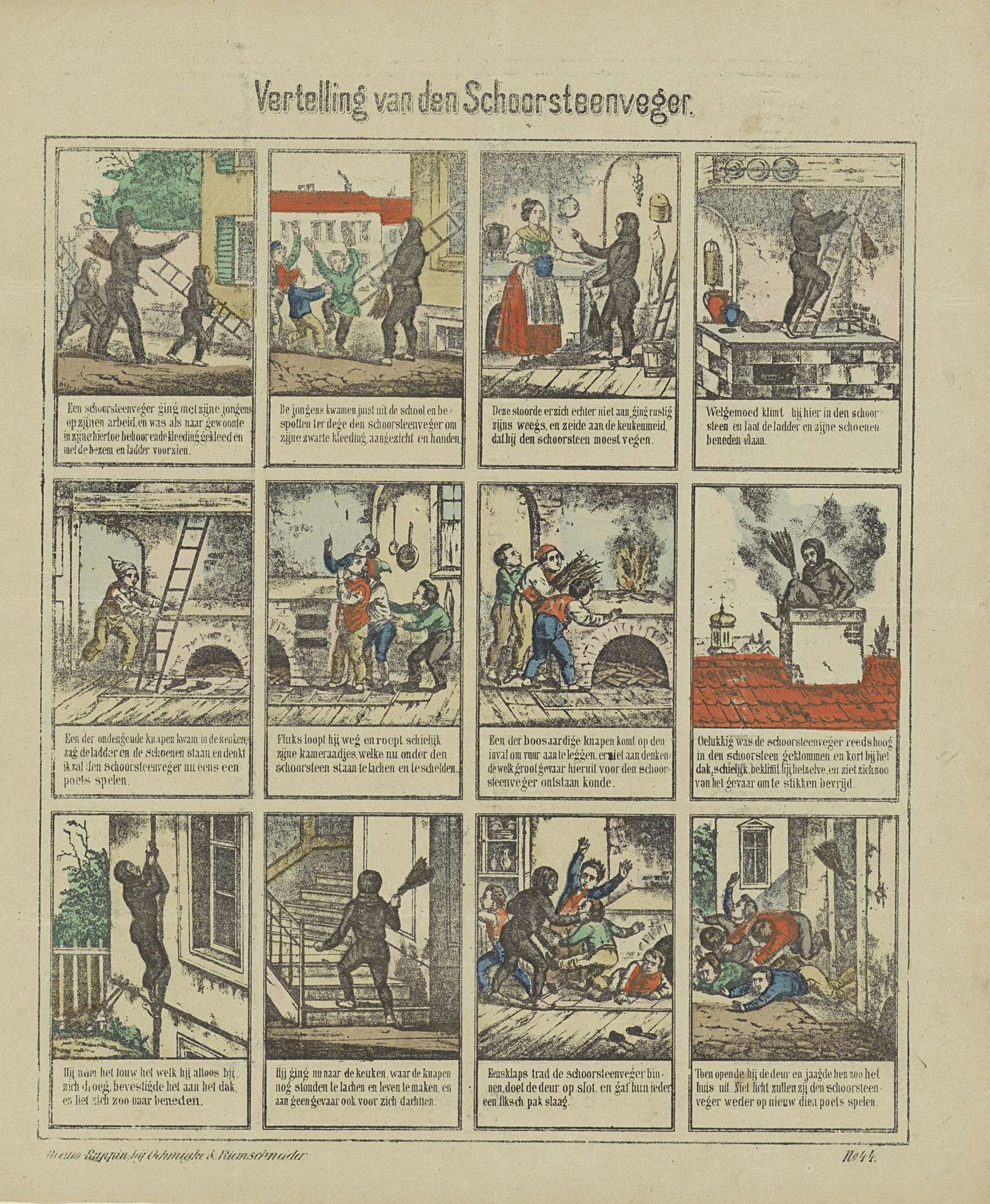 Vertelling van den schoorsteenveger by Oehmigke & Riemschnieder