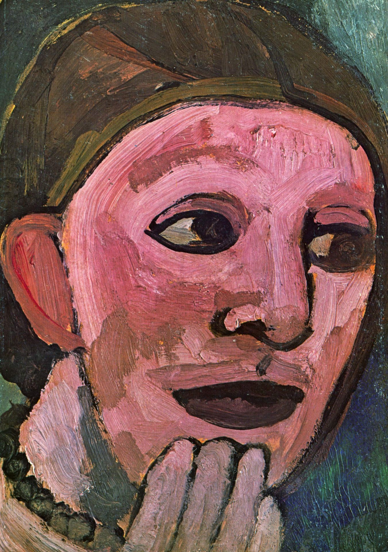 Self portrait by Paula Modersohn-Becker