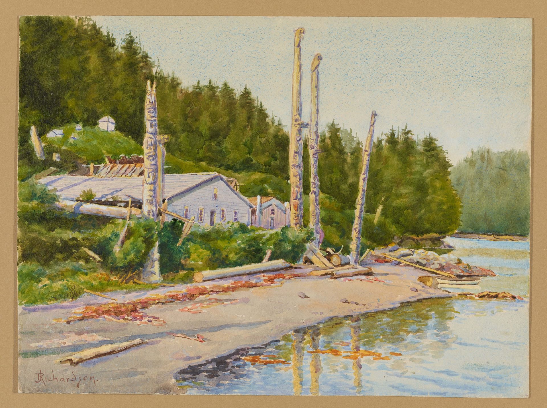 Landing Beach by Theodore J. Richardson