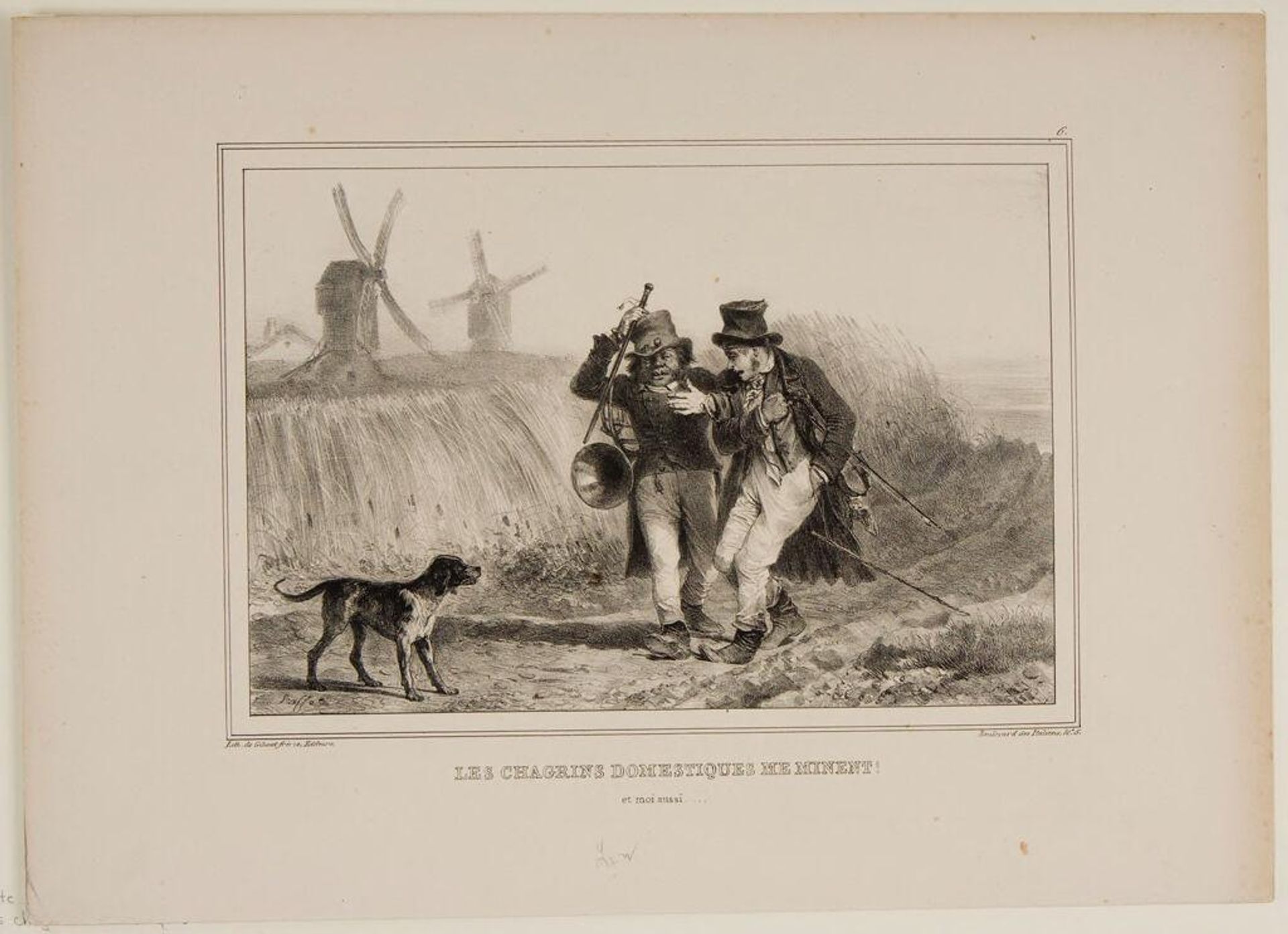Domestic Troubles Wear Me Down by Auguste Raffet