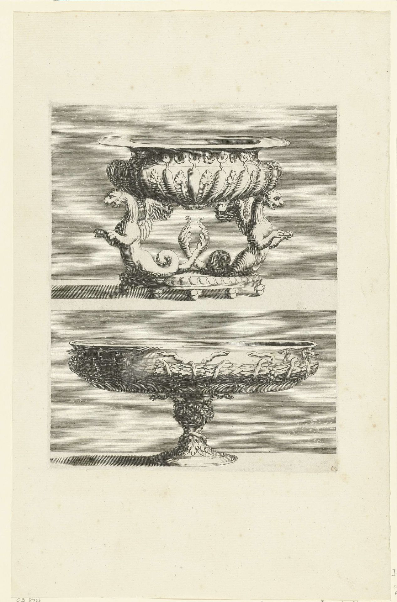Twee schalen by Françoise Bouzonnet