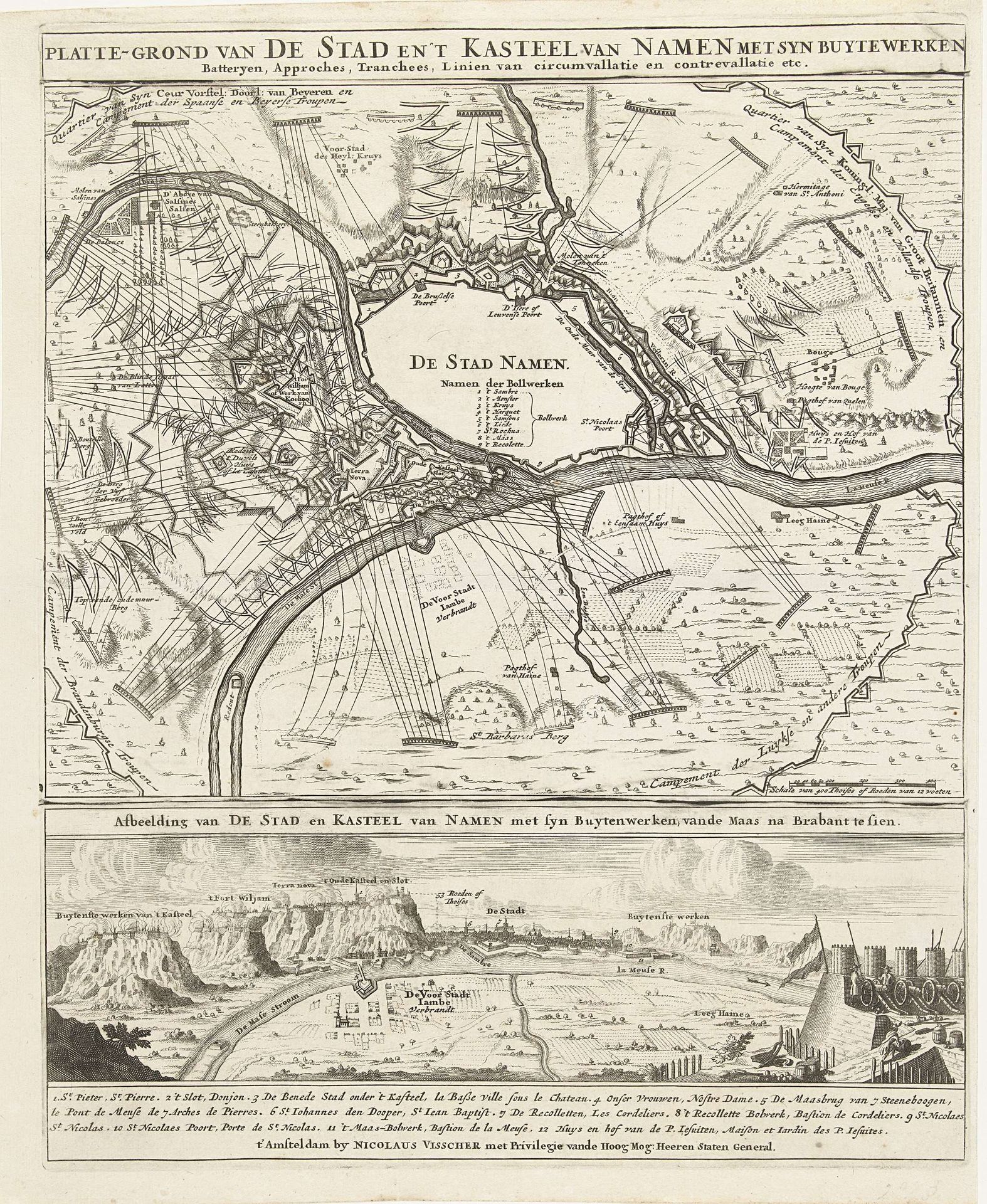 Beleg van Namen, 1695 by Anonymous