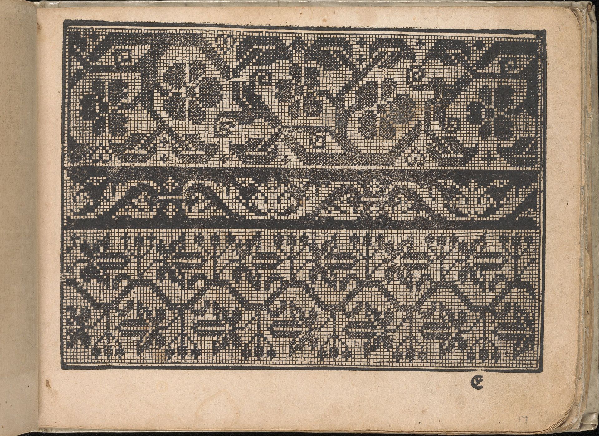 Neu künstlich Modelbuch (page 17r) by Bernhard Jobin