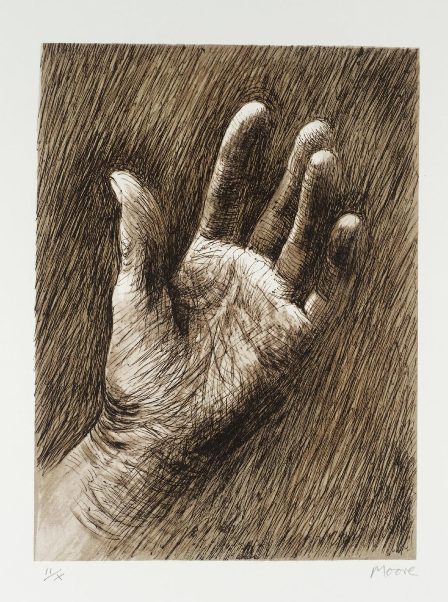 The Artist's Hand V by Henry Moore