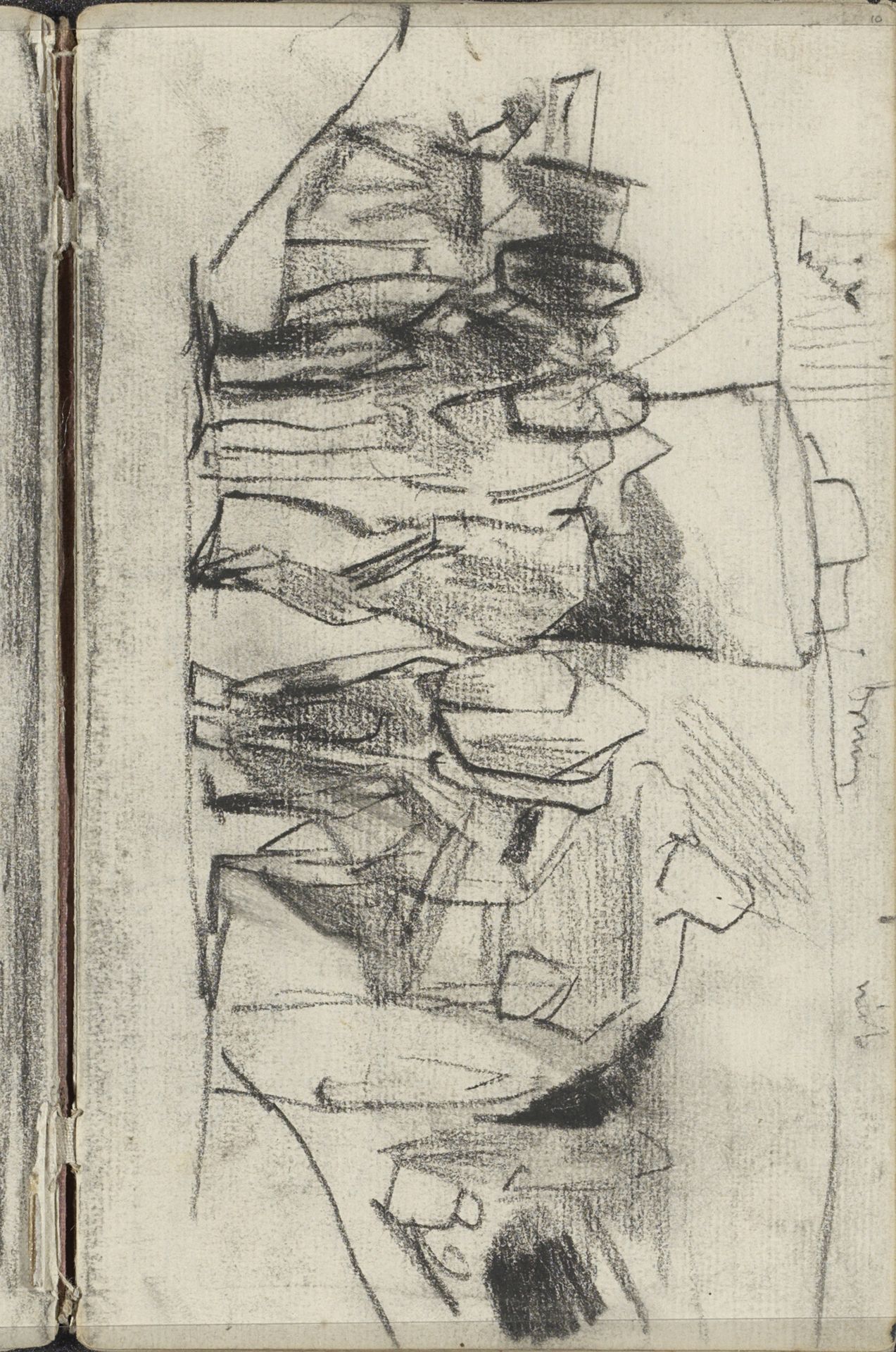 Paardenkarren by George Hendrik Breitner