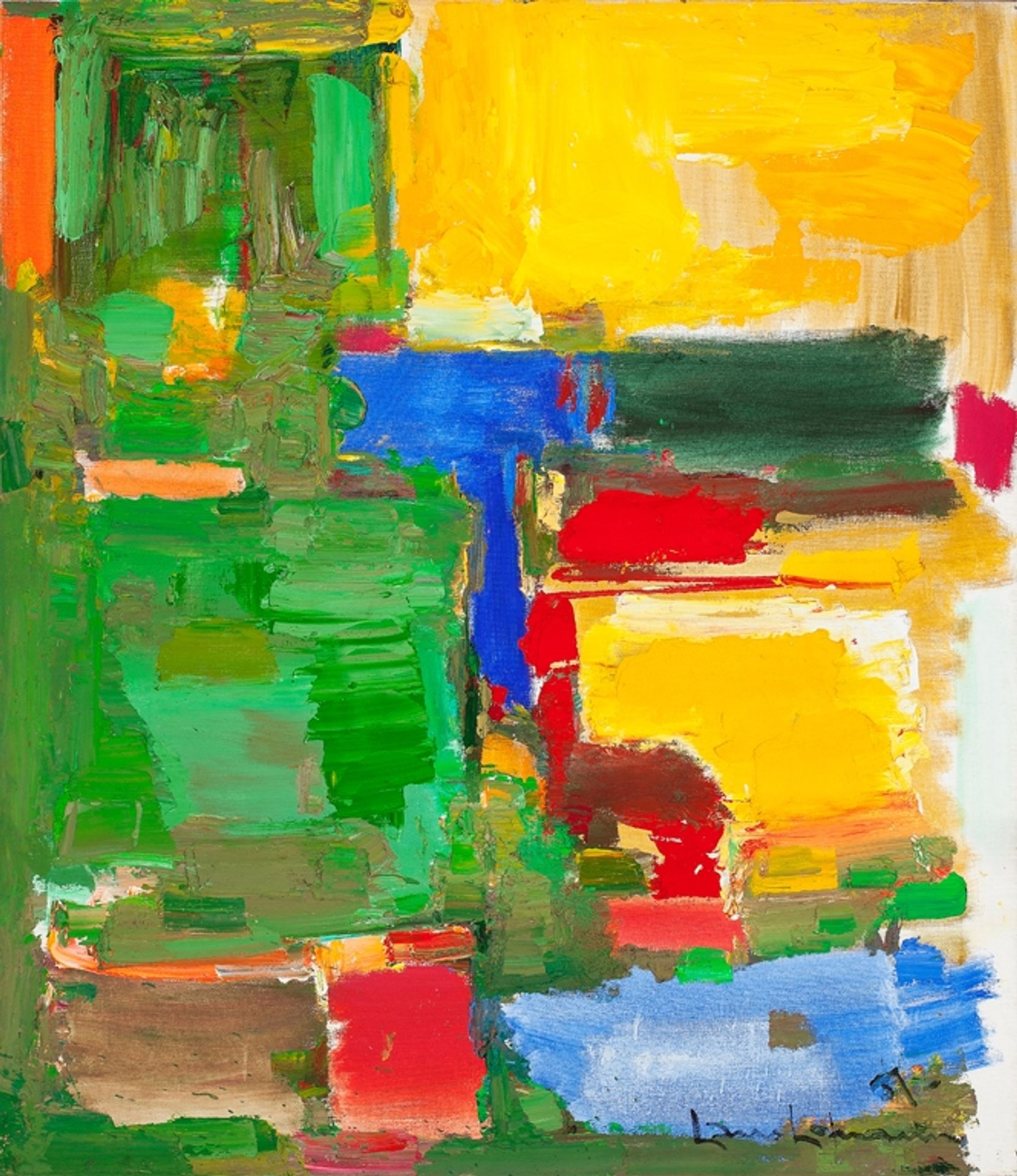 Dew and Dusk by Hans Hofmann