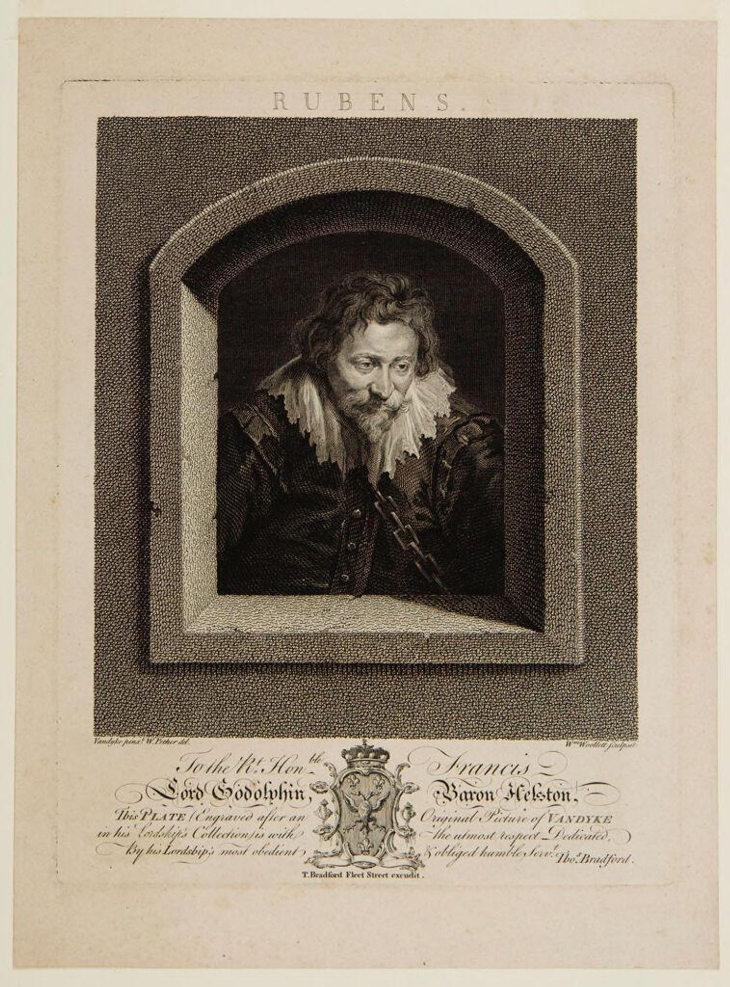 Peter Paul Rubens by William Woollett
