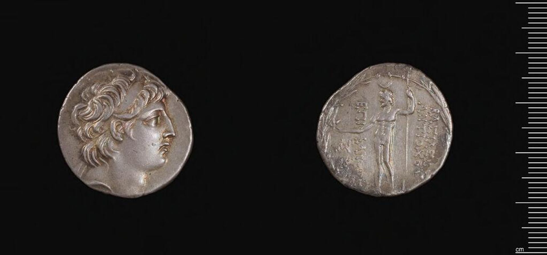 Tetradrachm of Antiochos VIII Grypos of Syria, First Reign, Damascus by Antiochos VIII Grypos