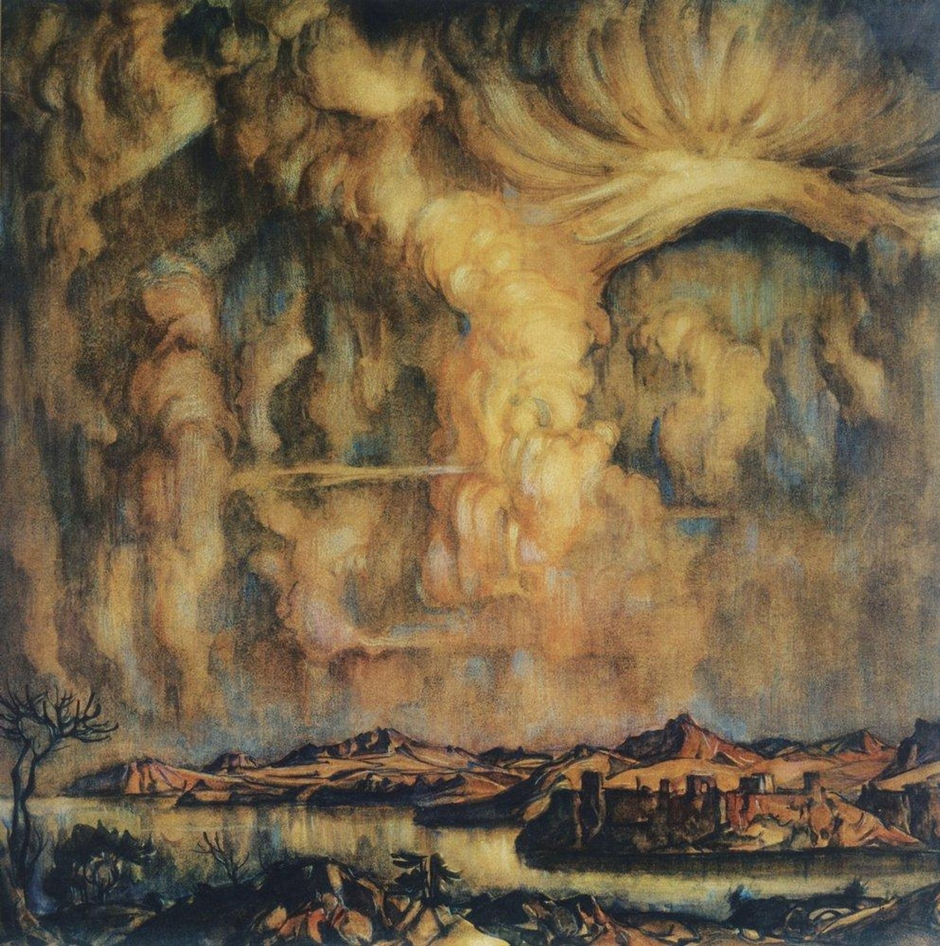 A cloud by Konstantin Bogaevsky