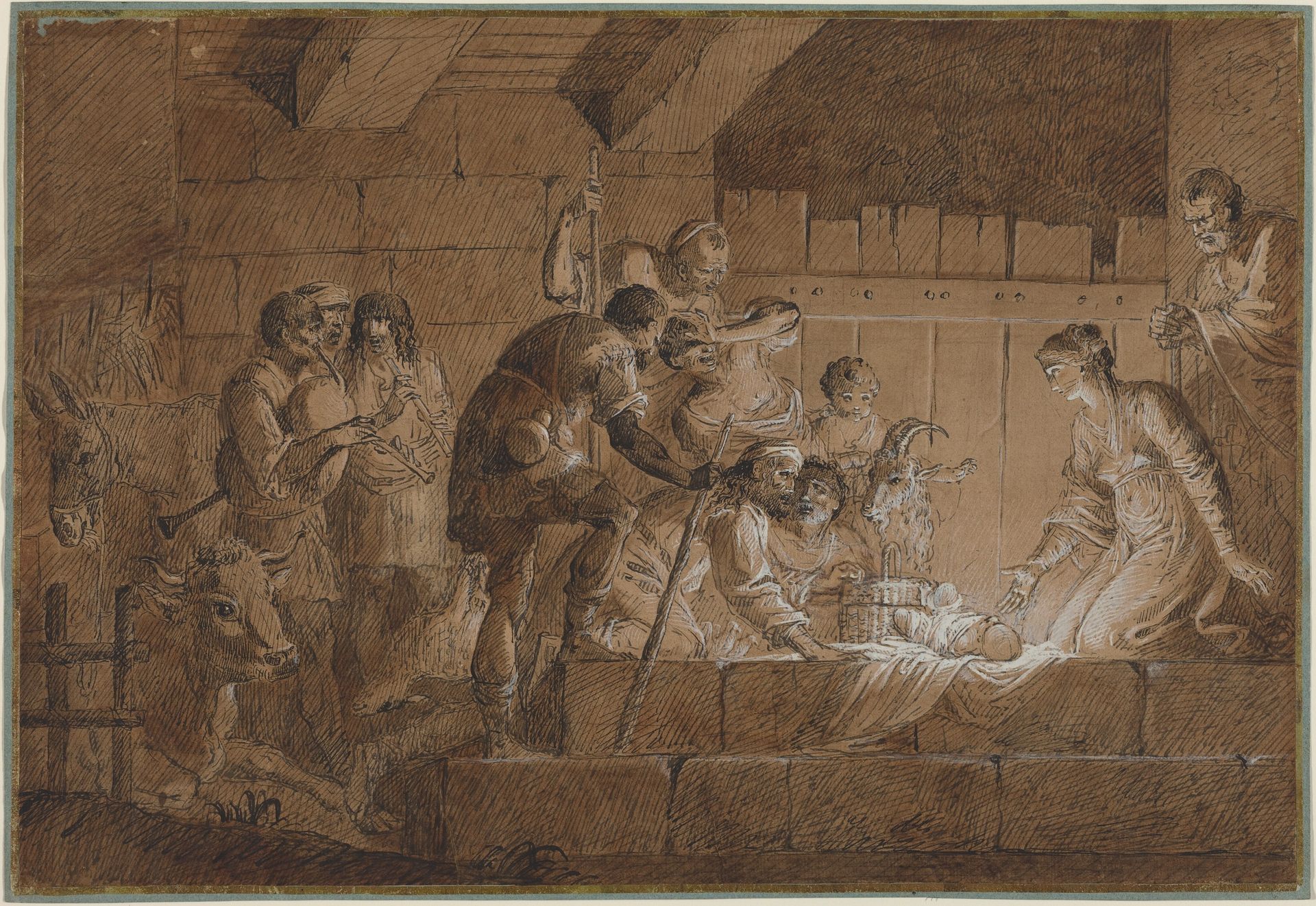 The Nativity by Giuliano Traballesi
