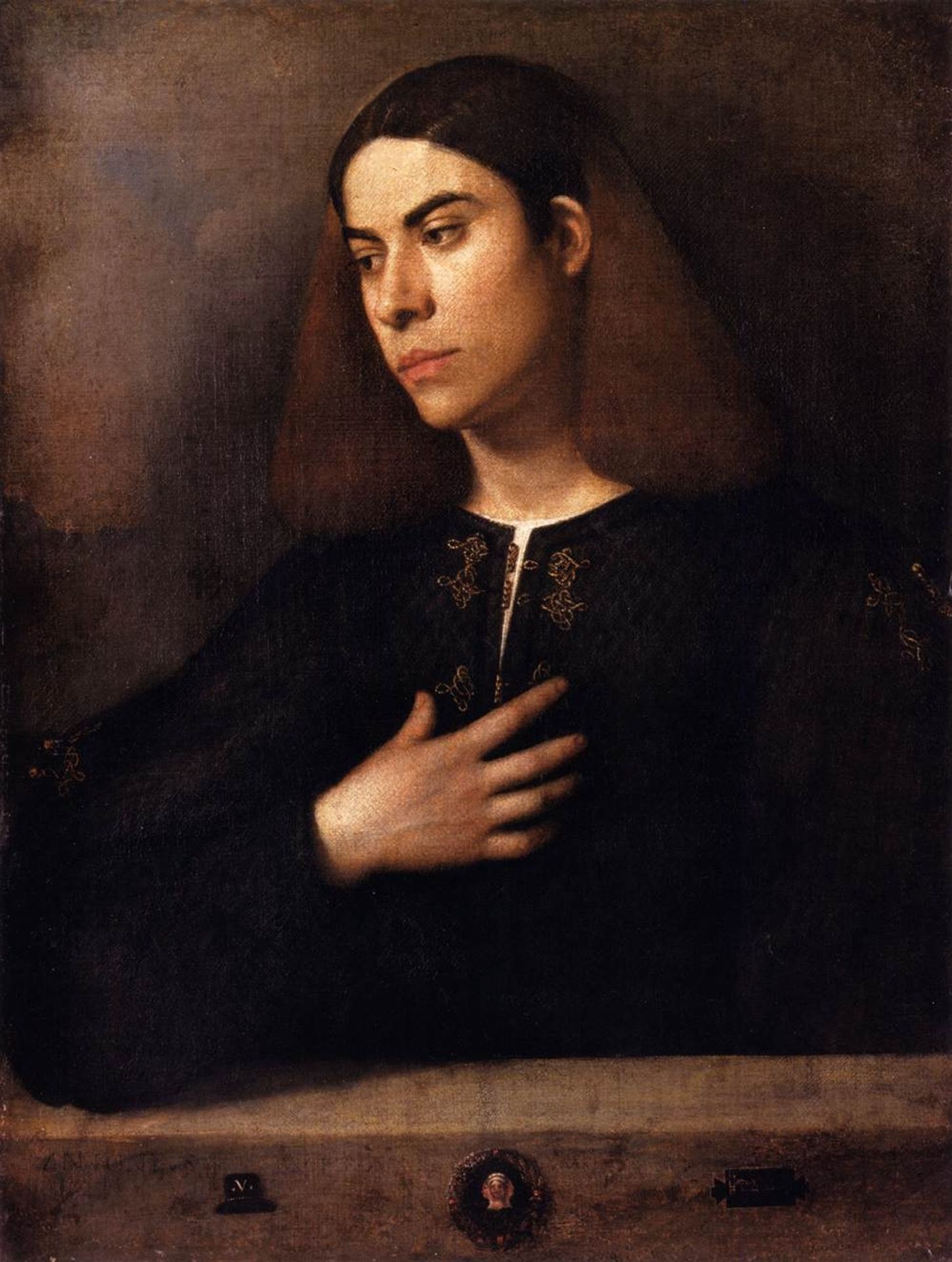Portrait of a Youth (Antonio Broccardo) by Giorgione