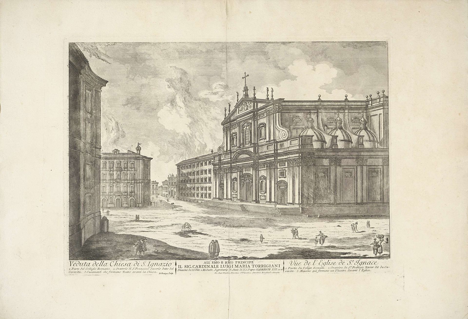 Sant'Ignazio di Loyola te Rome by Domenico Montaigù