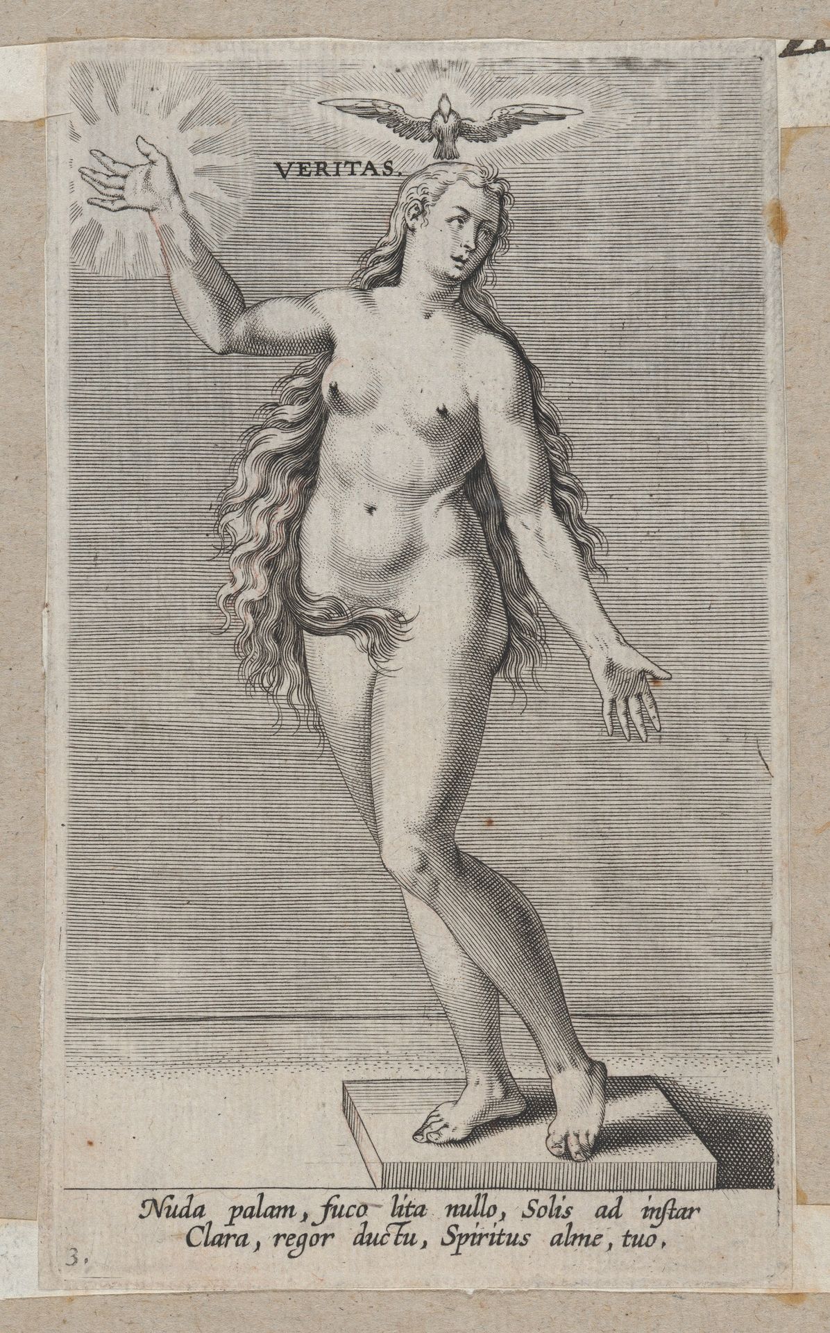Veritas, from Proposopographia by Philips Galle
