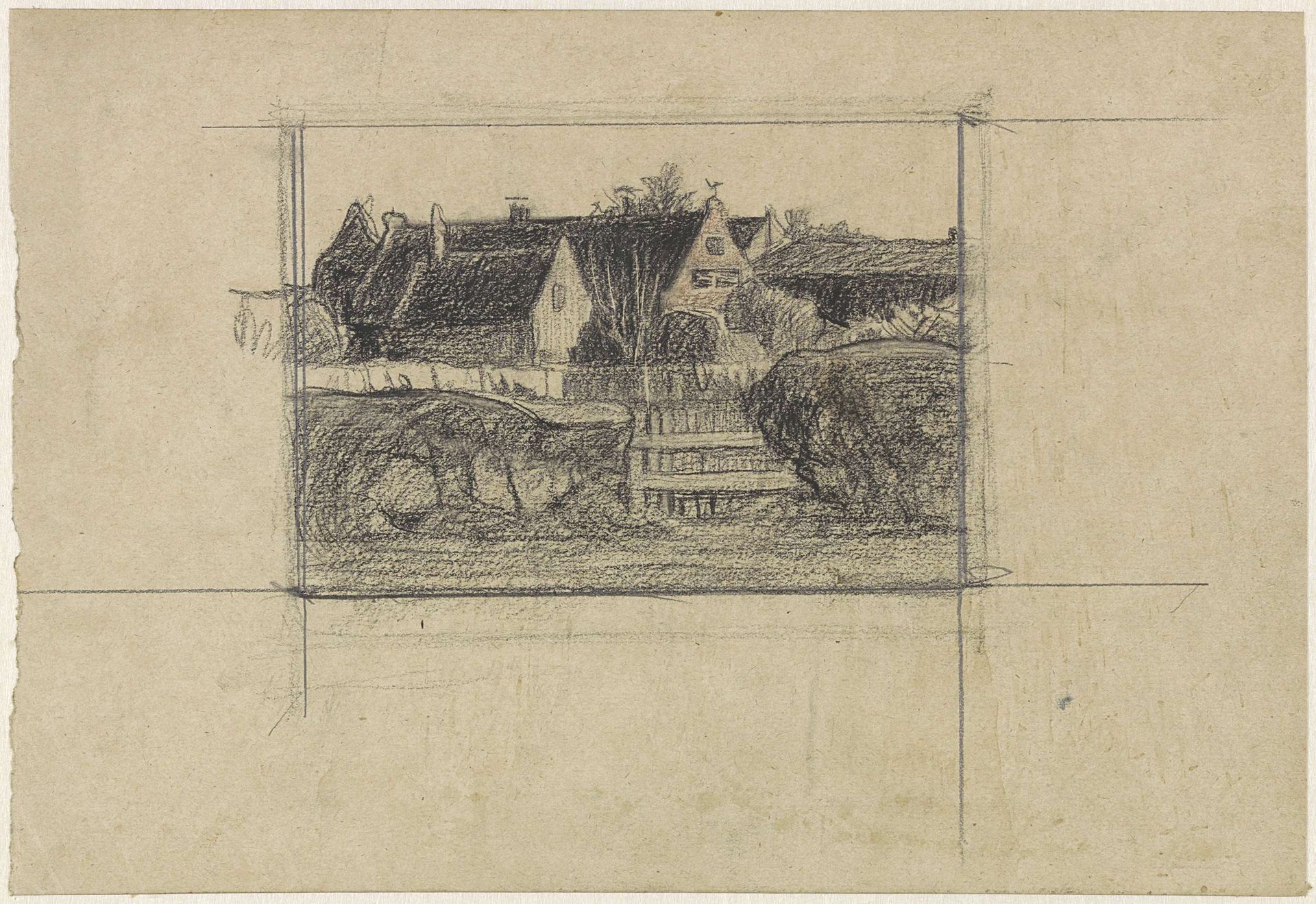 Huizen by Jan Veth