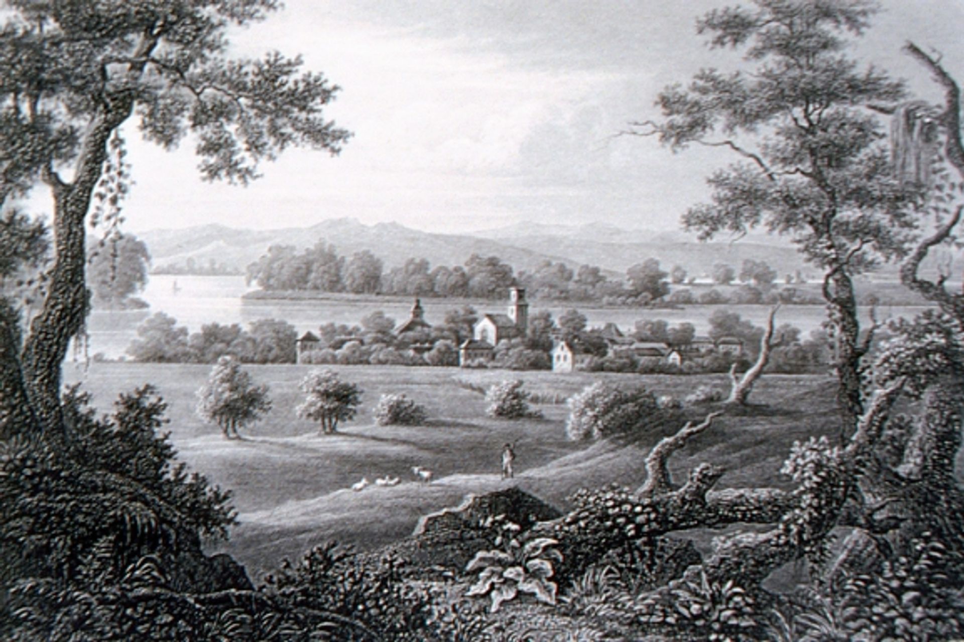 New Harmony by Karl Bodmer