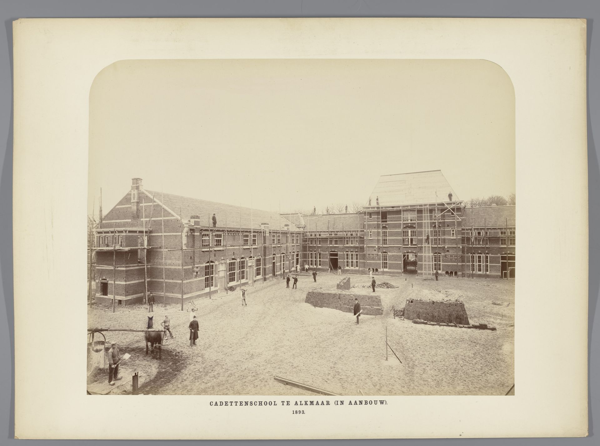 Cadettenschool te Alkmaar by C. van der Aa & J. Chrispijn