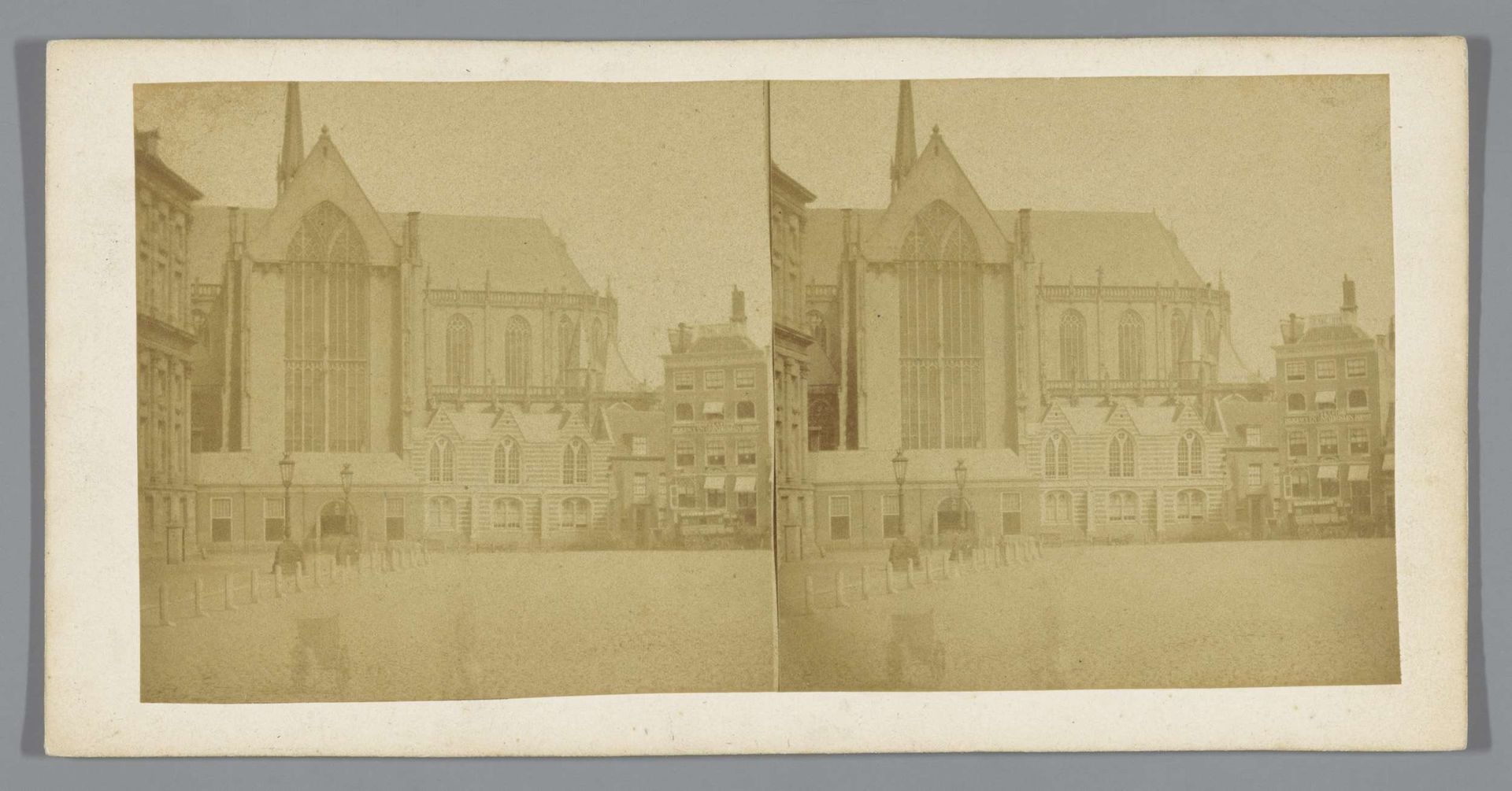 Nieuwe Kerk en de Dam, Amsterdam by Pieter Oosterhuis