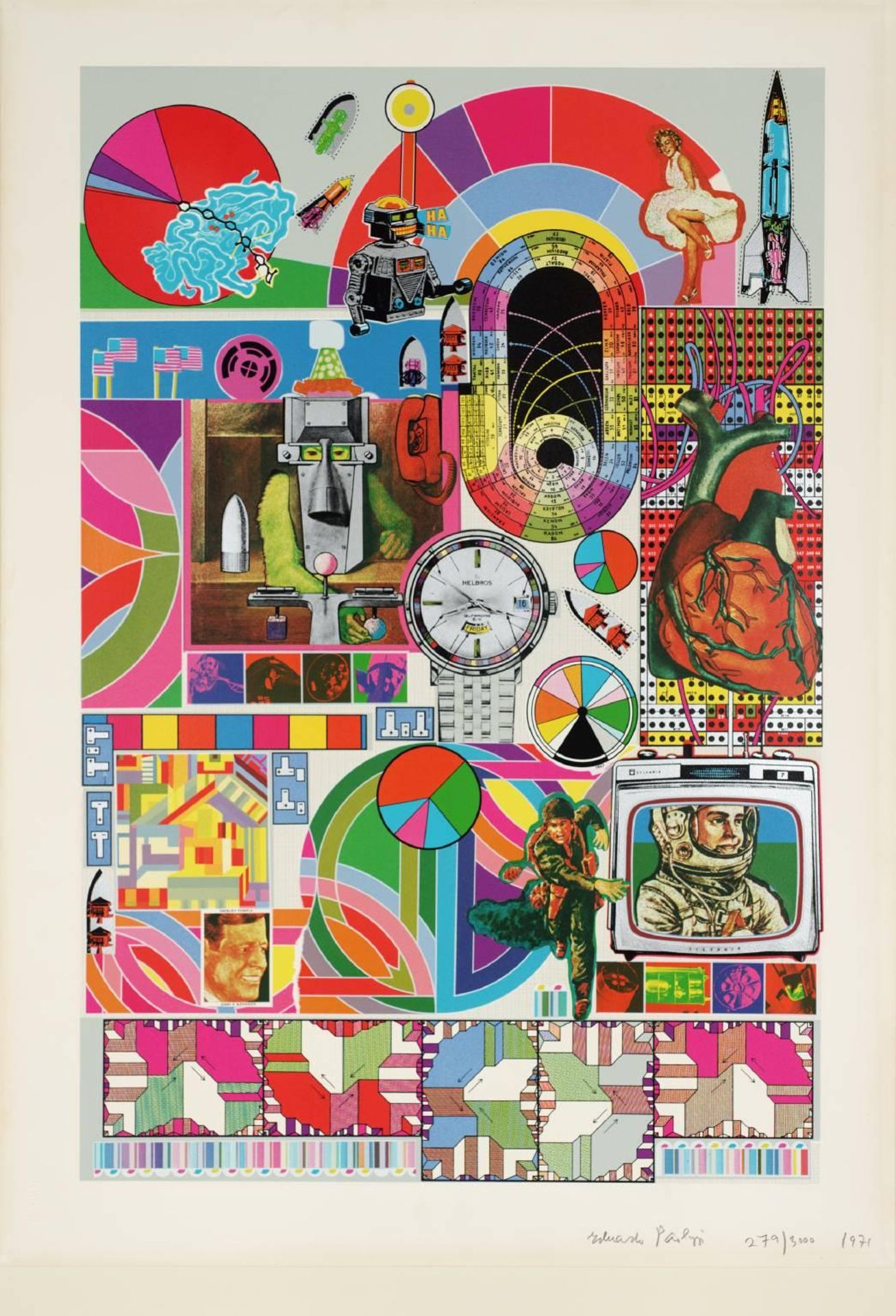 Bash by  Sir Eduardo Paolozzi