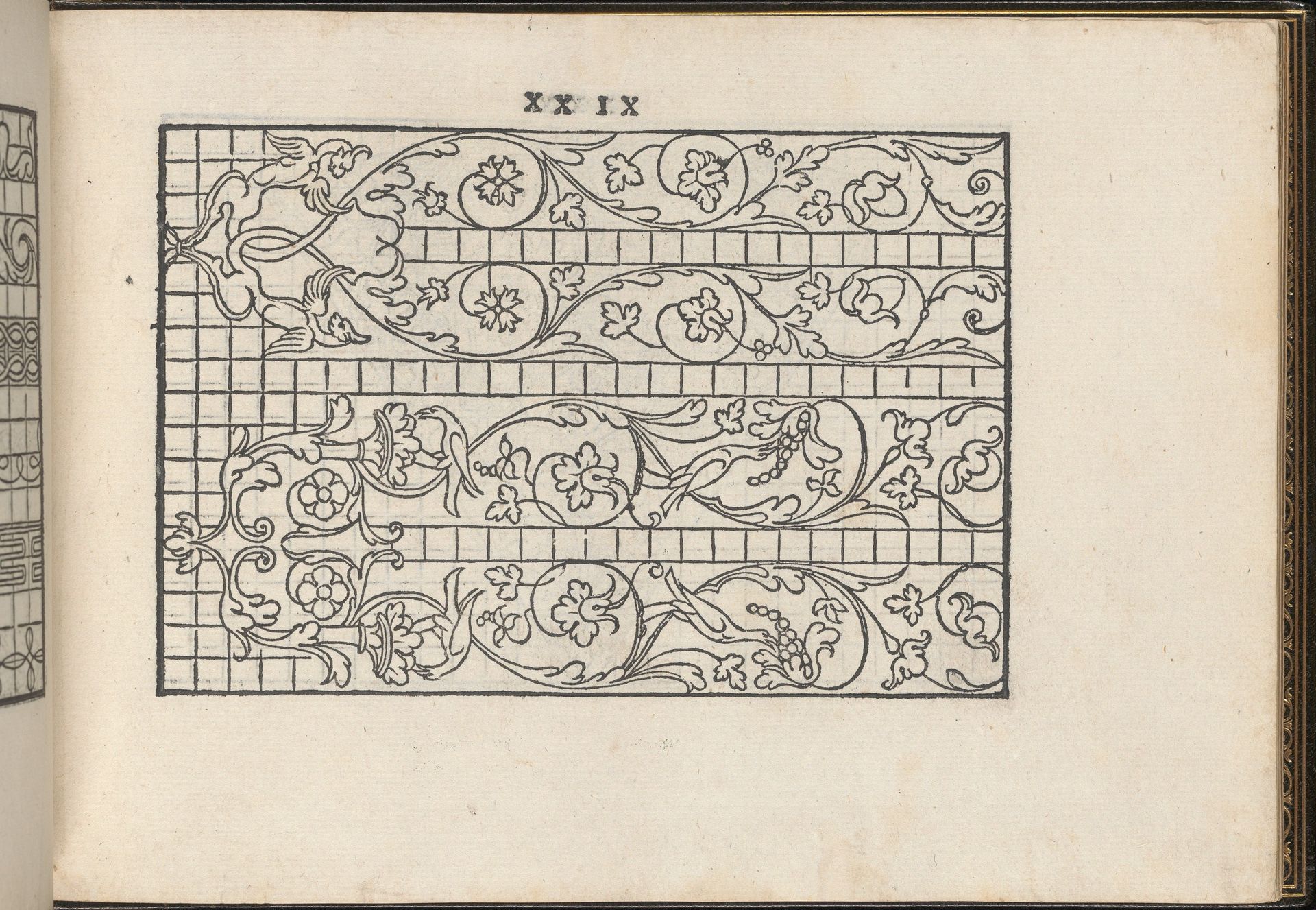 La Vera Perfettione del Disegno di varie sorti di recami, page 15 (recto) by Giovanni Ostaus