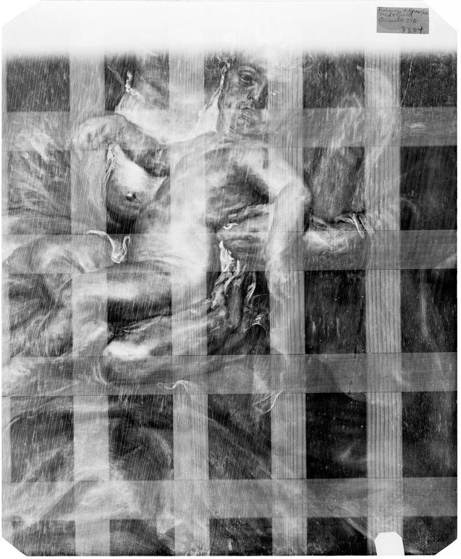 X-radiograph(s) of "Pieta" by Artist of original: Jan Brueghel the Elder