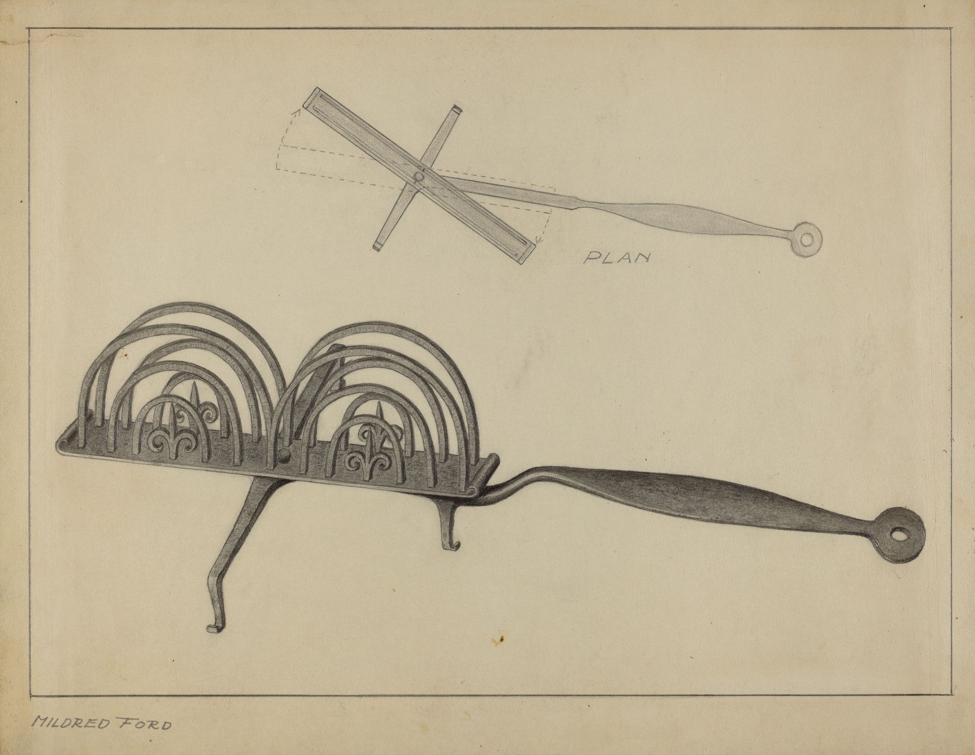 Toast Rack by Mildred Ford
