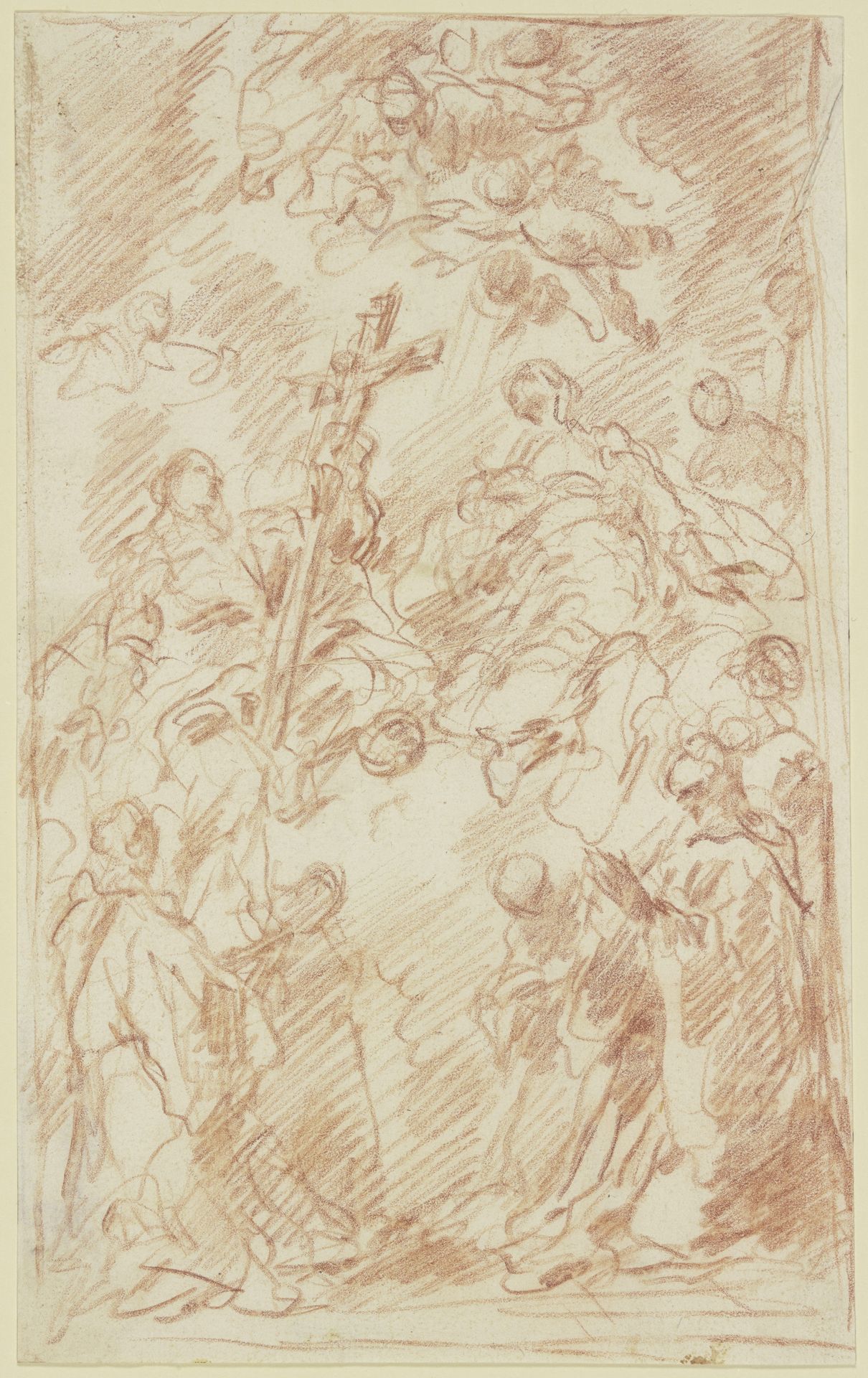 Apotheose zweier weiblicher Heiligen (Helena_) by Gaspare Diziani