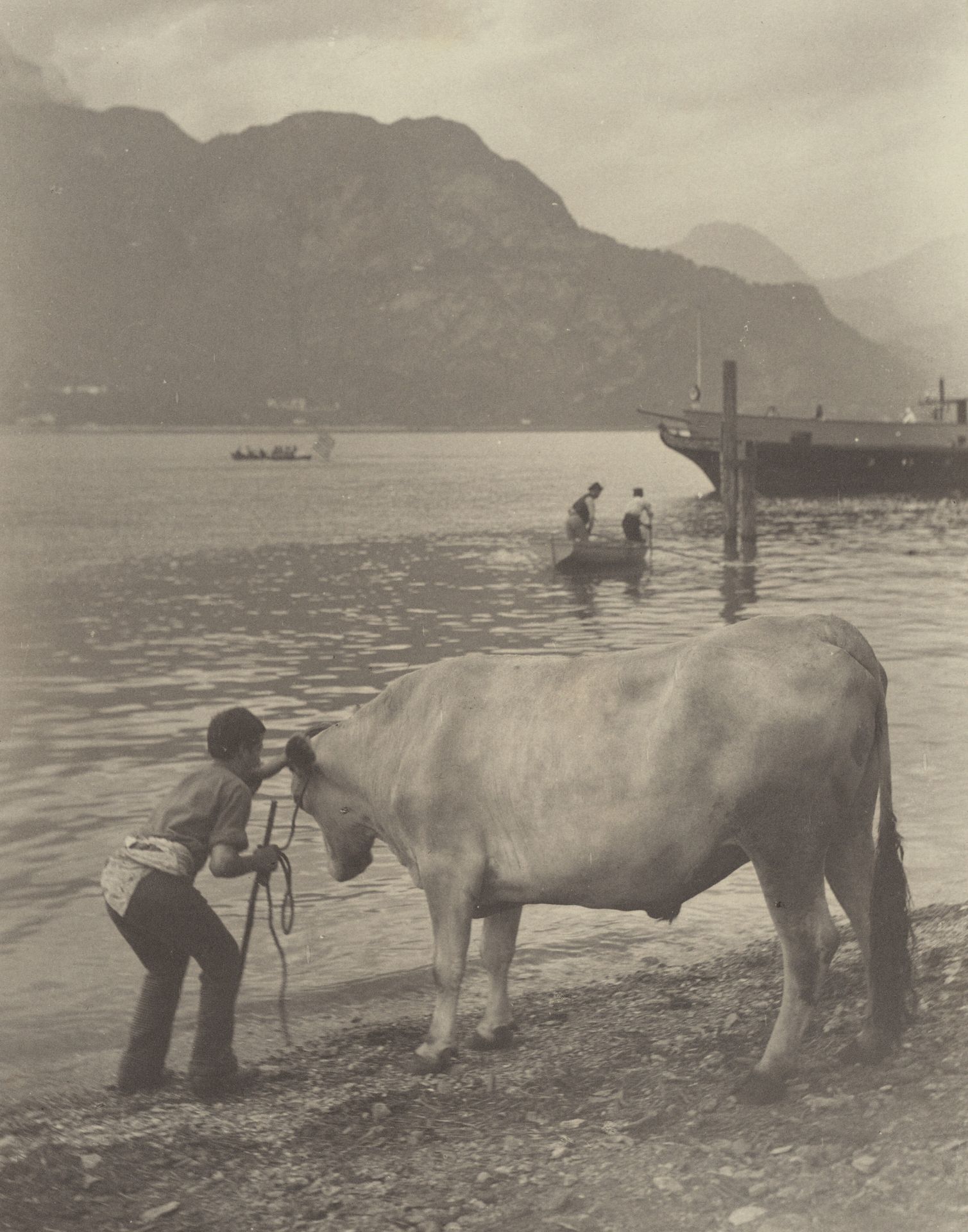 The Unwilling Bath by Alfred Stieglitz