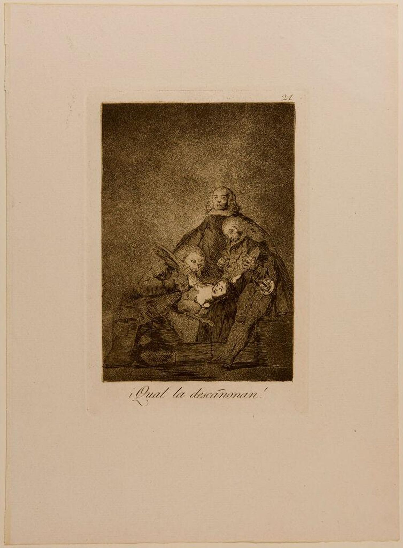 How They Pluck Them! by Francisco JosÃ© de Goya y Lucientes
