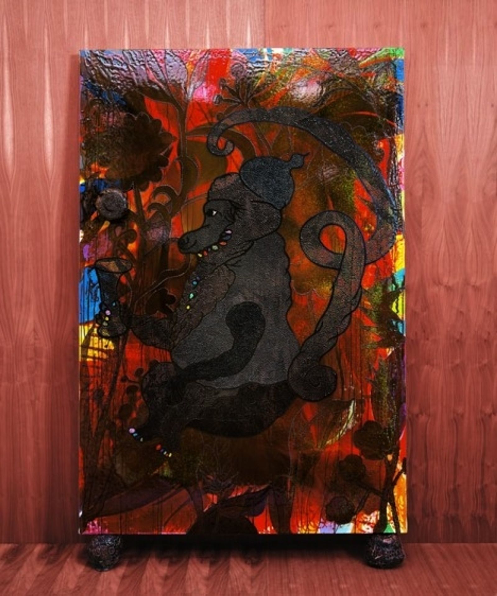 The Upper Room: Mono Marron by Chris Ofili